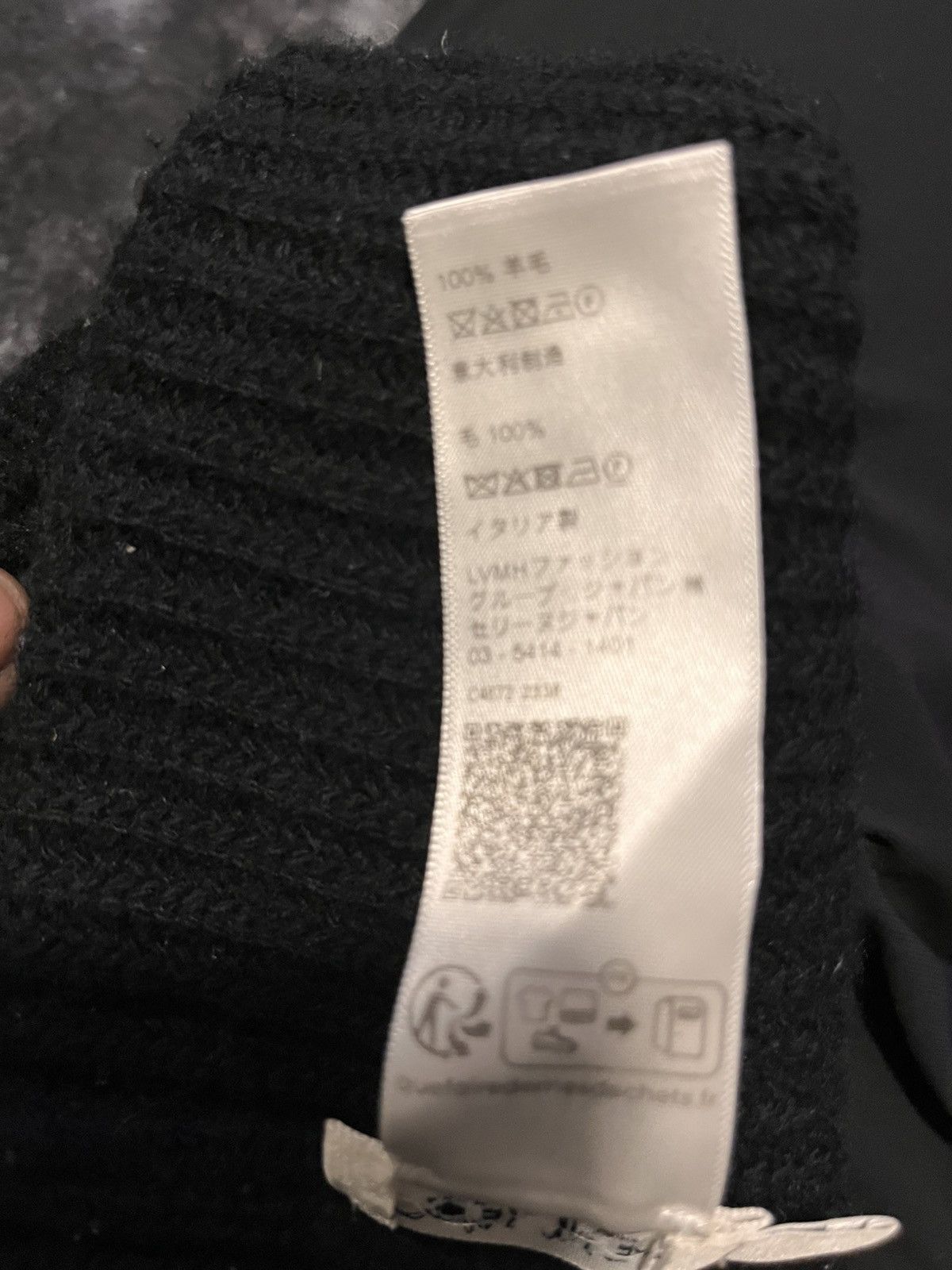 Celine Celine Black Vintage Logo Beanie Size 34 - 4 Thumbnail