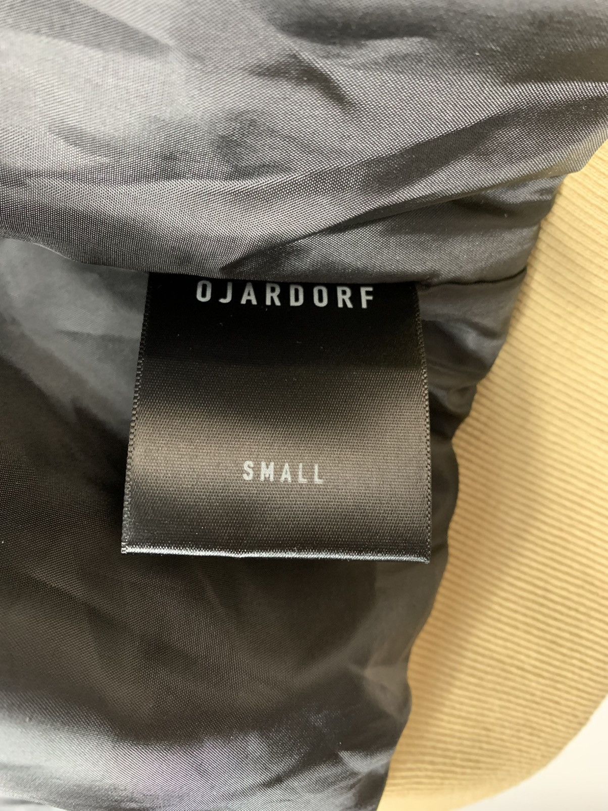 Ojardorf OJARDORF Black Satin Bomber Jacket Men's Small Varsity Style Size US S / EU 44-46 / 1 - 13 Thumbnail