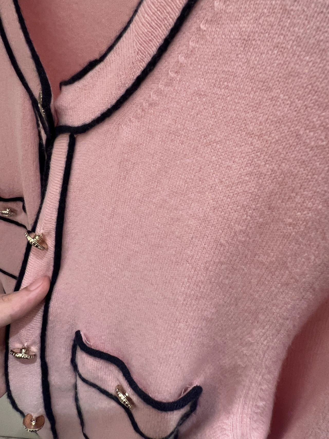 Chanel Chanel Pink Short 38 Jacket (Pilling) Size S / US 4 / IT 40 - 8 Thumbnail