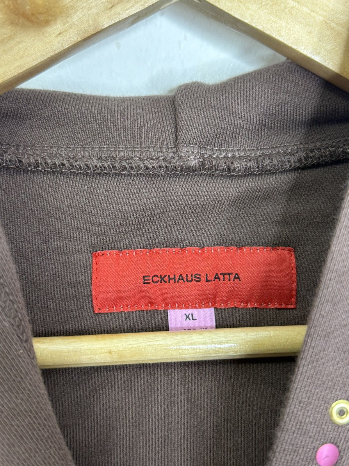 Eckhaus Latta ECKHAUS LATTA Zip Hoodie Size US XL / EU 56 / 4 - 8 Thumbnail