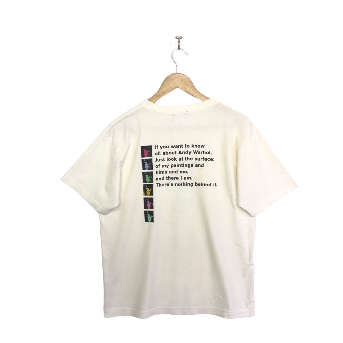 Andy Warhol × Japanese Brand Vintage Uniqlo X Andy Wahol Pop Art Grafiti Tshirt Size US M / EU 48-50 / 2 - 2 Thumbnail