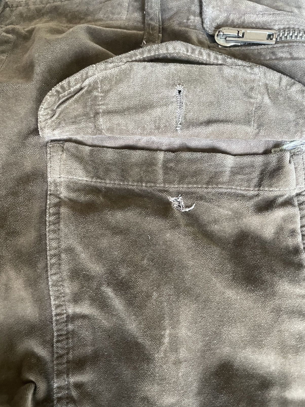 Rick Owens Double Layer Aircut Velvet Pants Size US 32 / EU 48 - 7 Thumbnail
