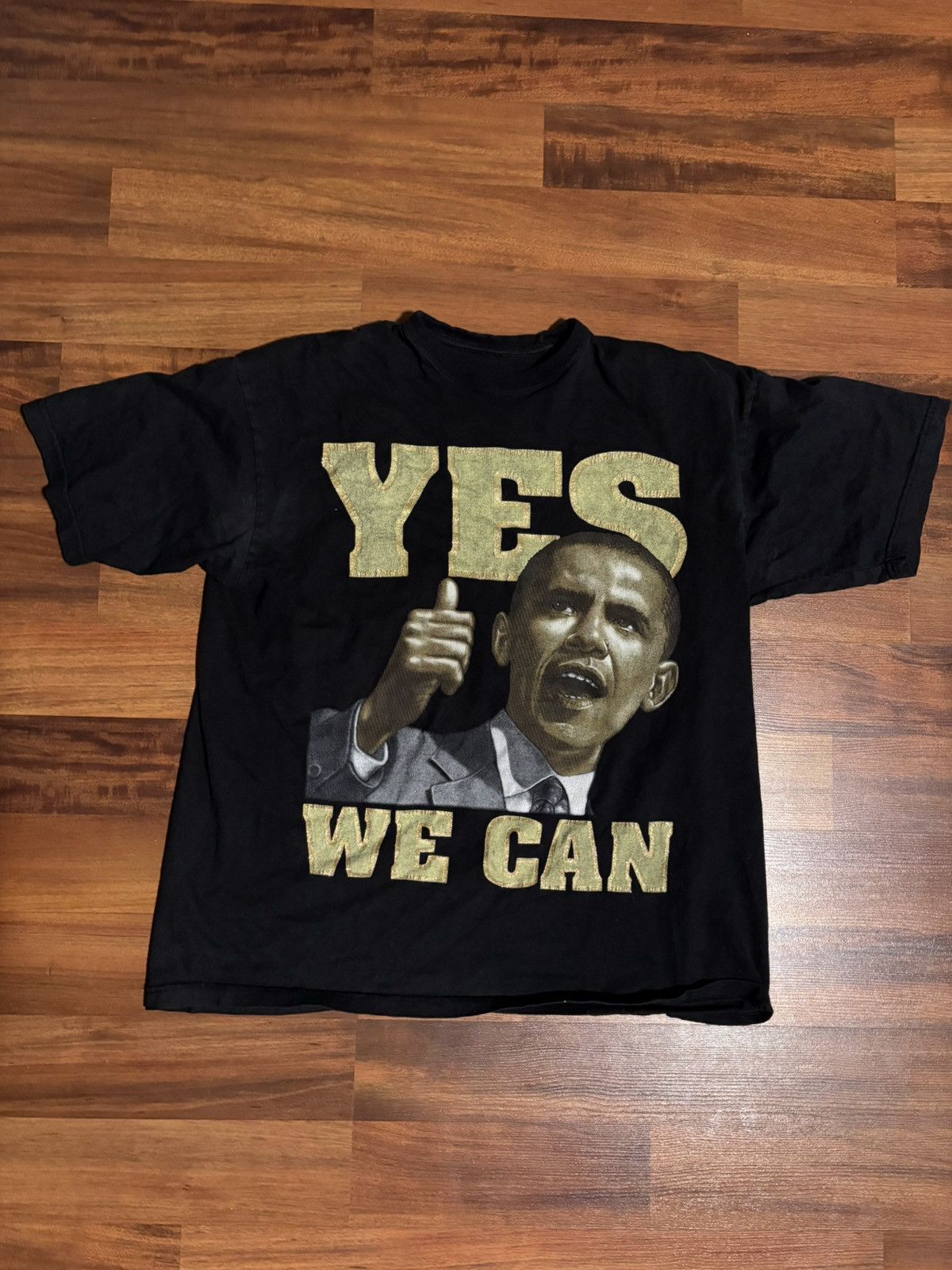 Vintage Vintage Obama “Yes We Can” graphic tee Size US XL / EU 56 / 4 - 1 Thumbnail