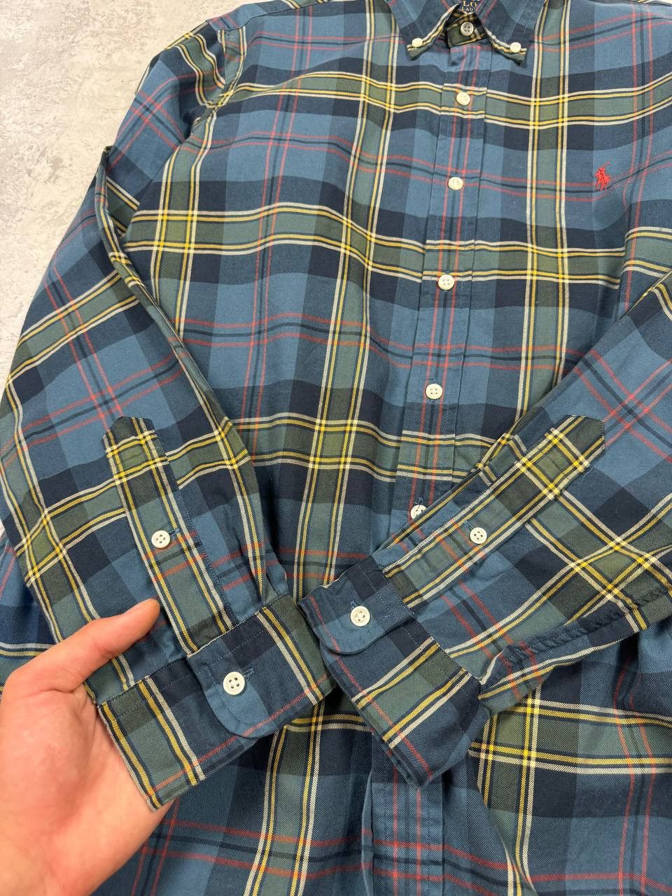 Polo Ralph Lauren Polo Ralph Lauren Y2K Flannel Shirt Button Up Size US L / EU 52-54 / 3 - 7 Thumbnail