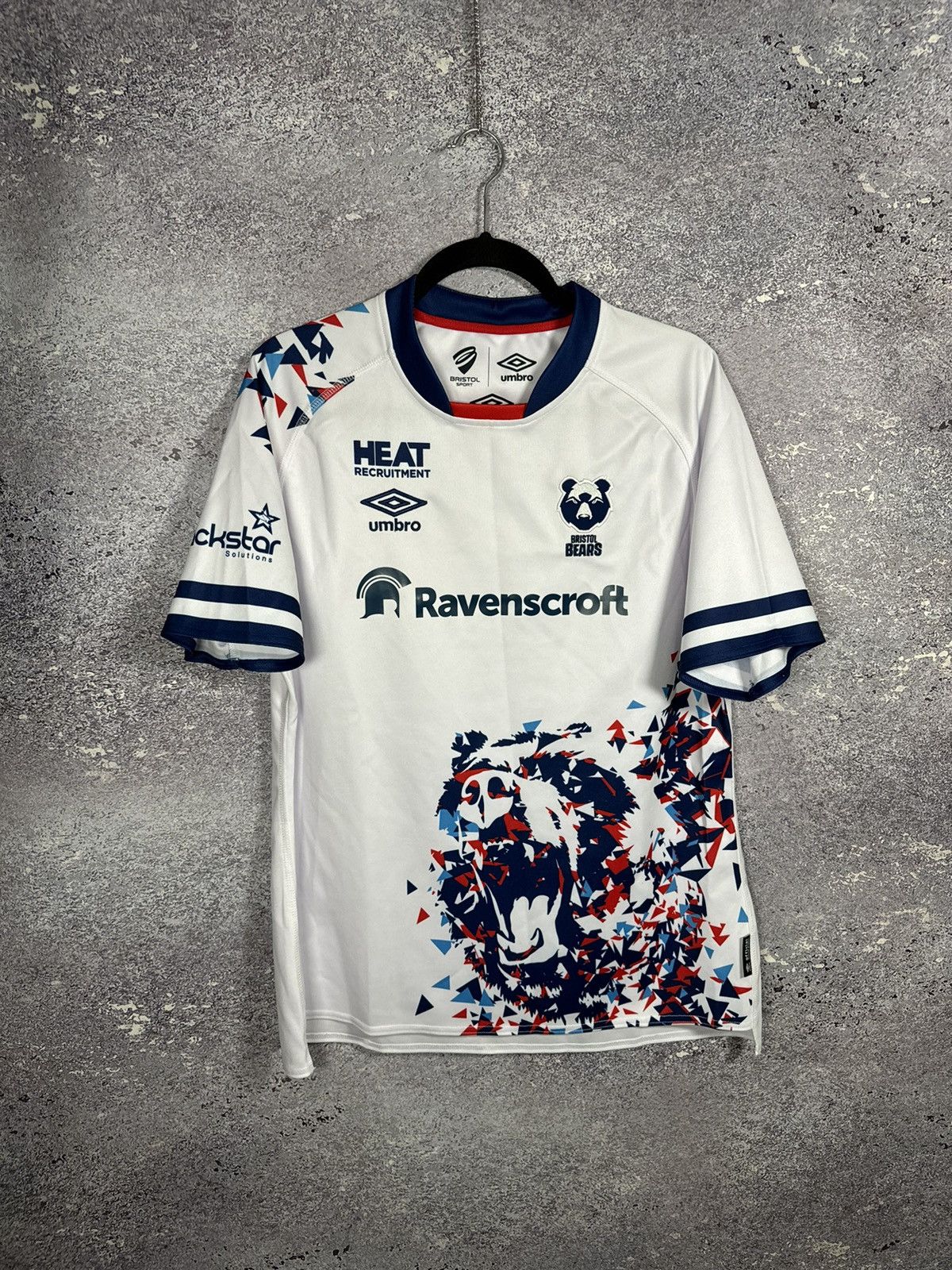 Umbro × Vintage Bristol Bears Rugby Away Cup Shirt 2021/22 Umbro Pro GPS top Size US L / EU 52-54 / 3 - 1 Thumbnail