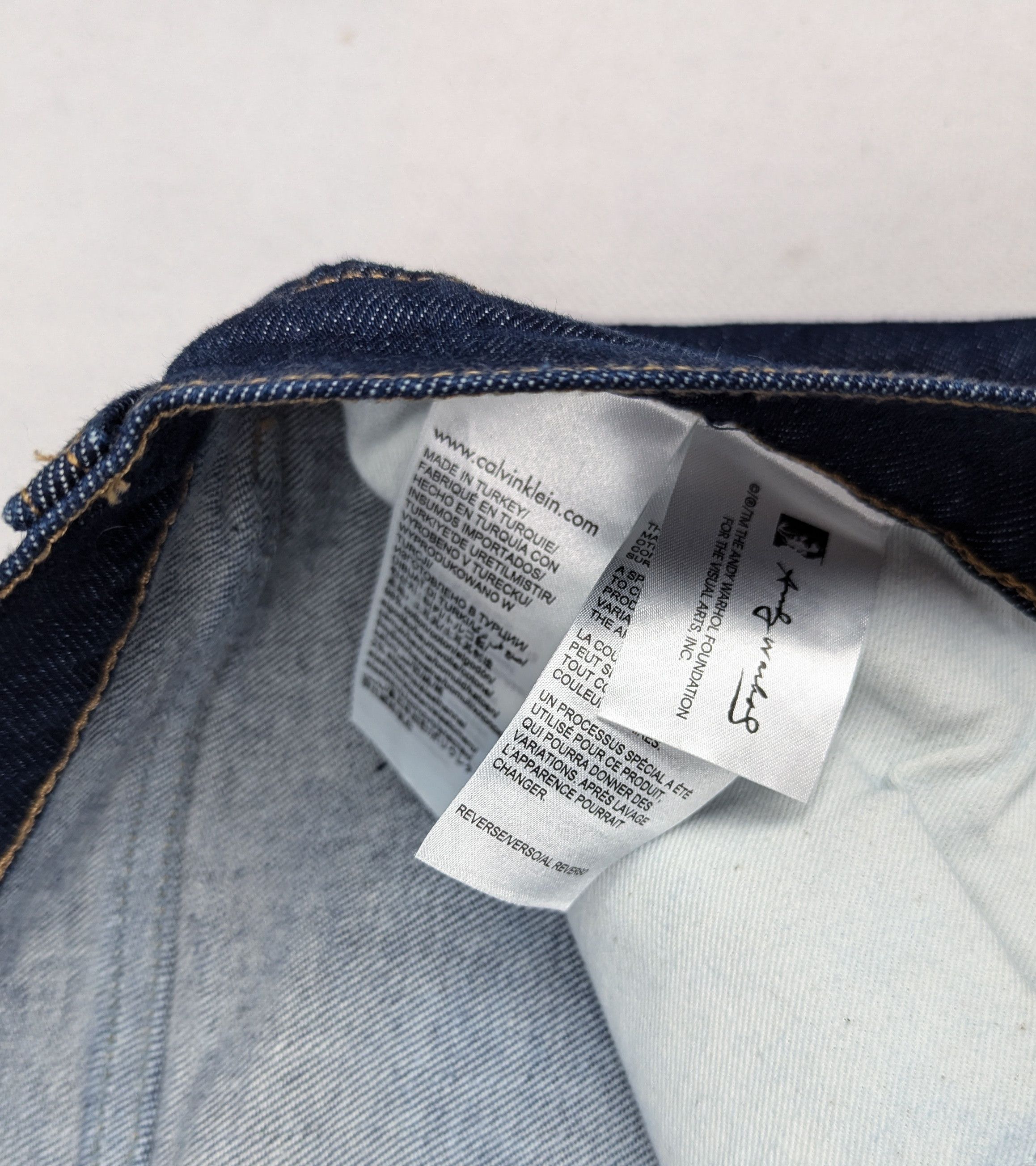 Andy Warhol × Calvin Klein Calvin Klein Andy Warhol denim jeans 34 Size US 34 / EU 50 - 4 Thumbnail