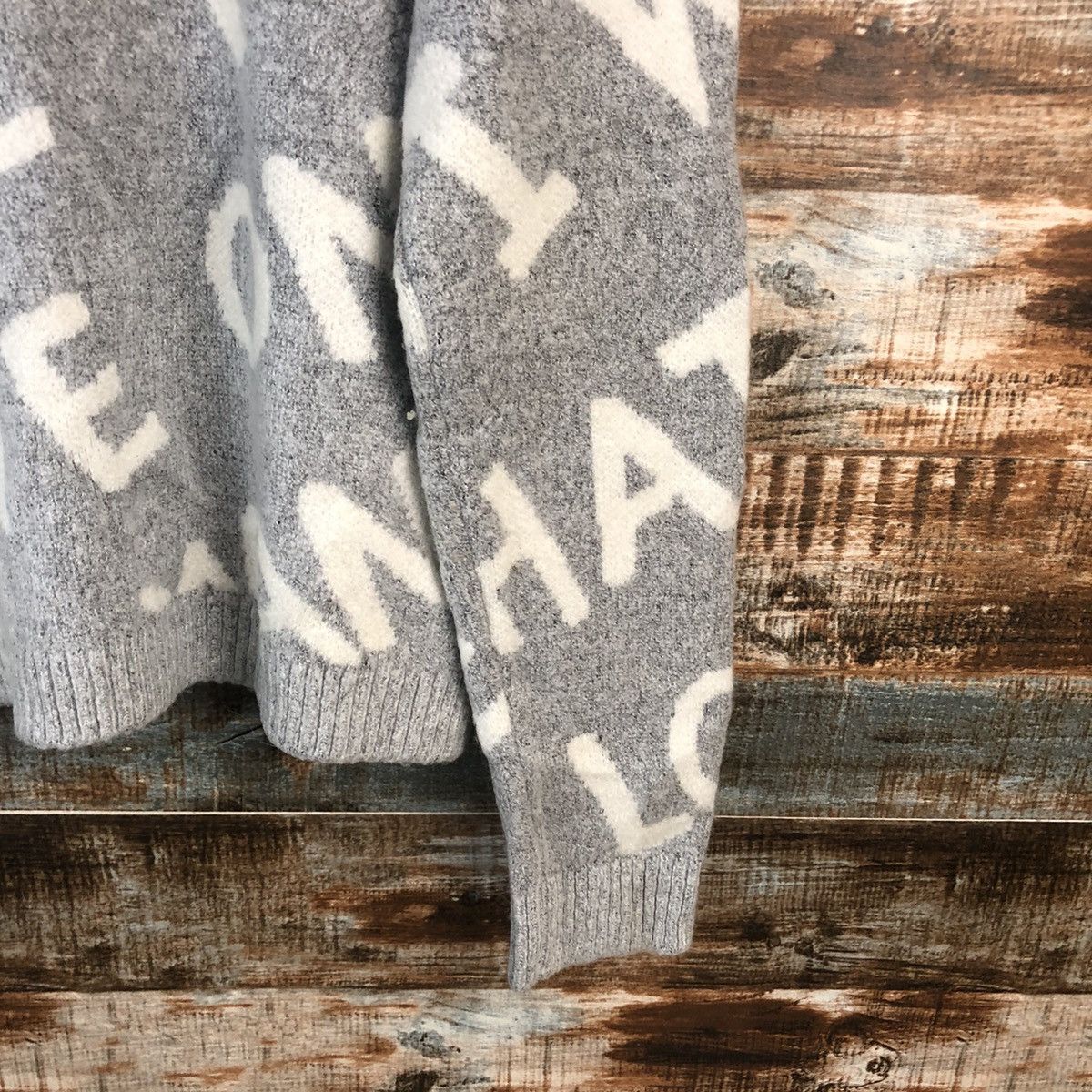 Homespun Knitwear × Japanese Brand DL Vampire Weekend Gray Sweaters #C749 Size US M / EU 48-50 / 2 - 16 Thumbnail