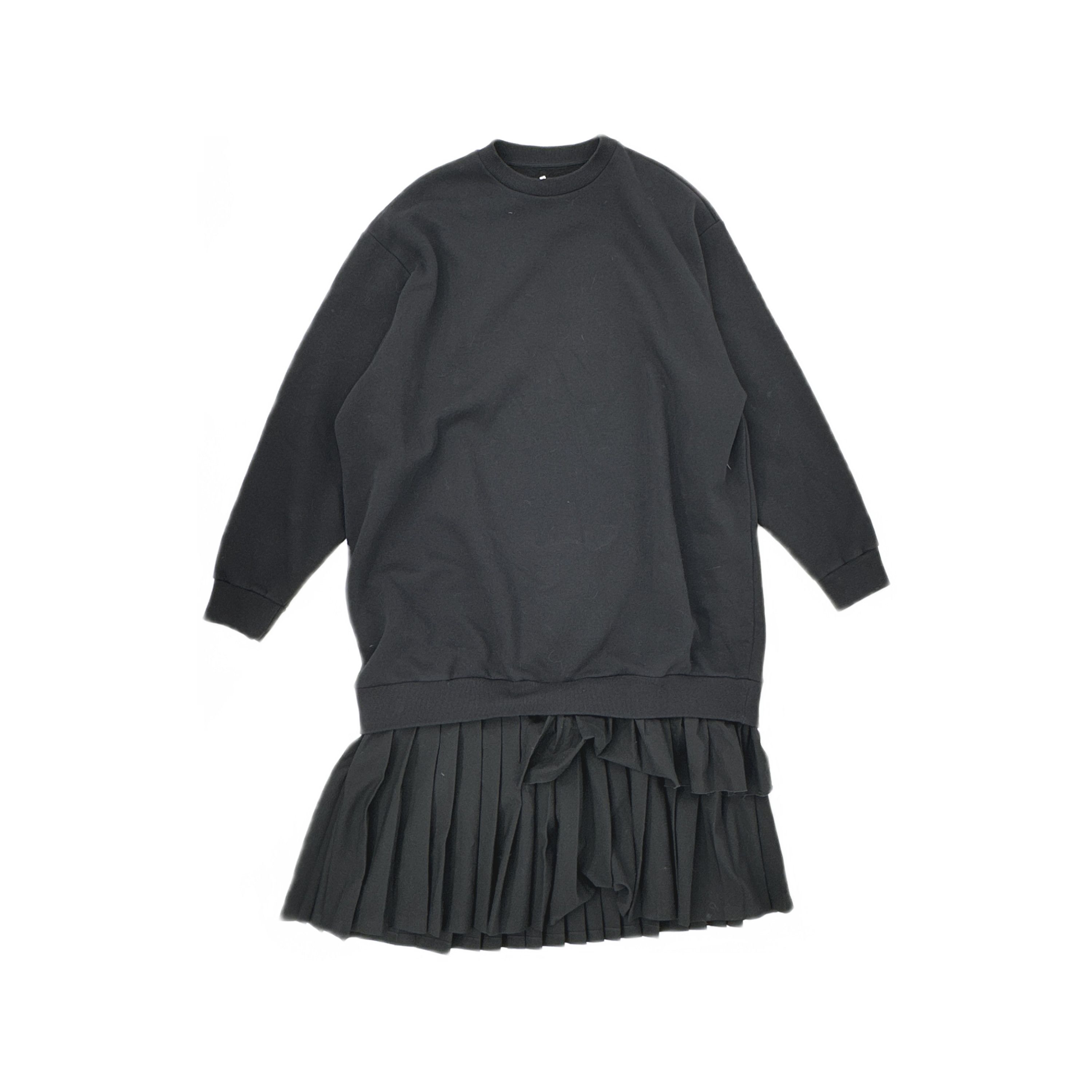 MM6 MM6 Maison Margiela Pleated Hem Sweatshirt Dress Size M Size M / US 6-8 / IT 42-44 - 1 Thumbnail