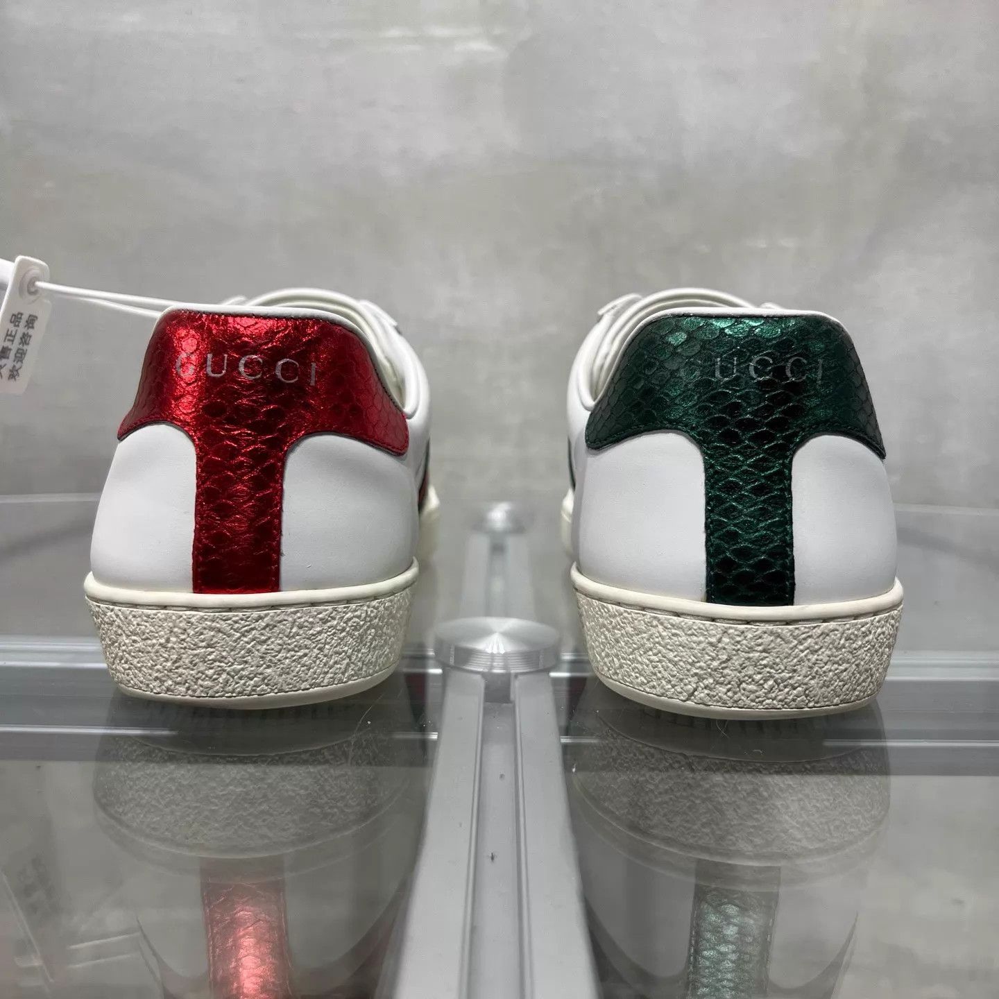 Gucci Gucci Bee White Sneaker UK5 (39) YH26331 Size US 6 / EU 39 - 6 Thumbnail