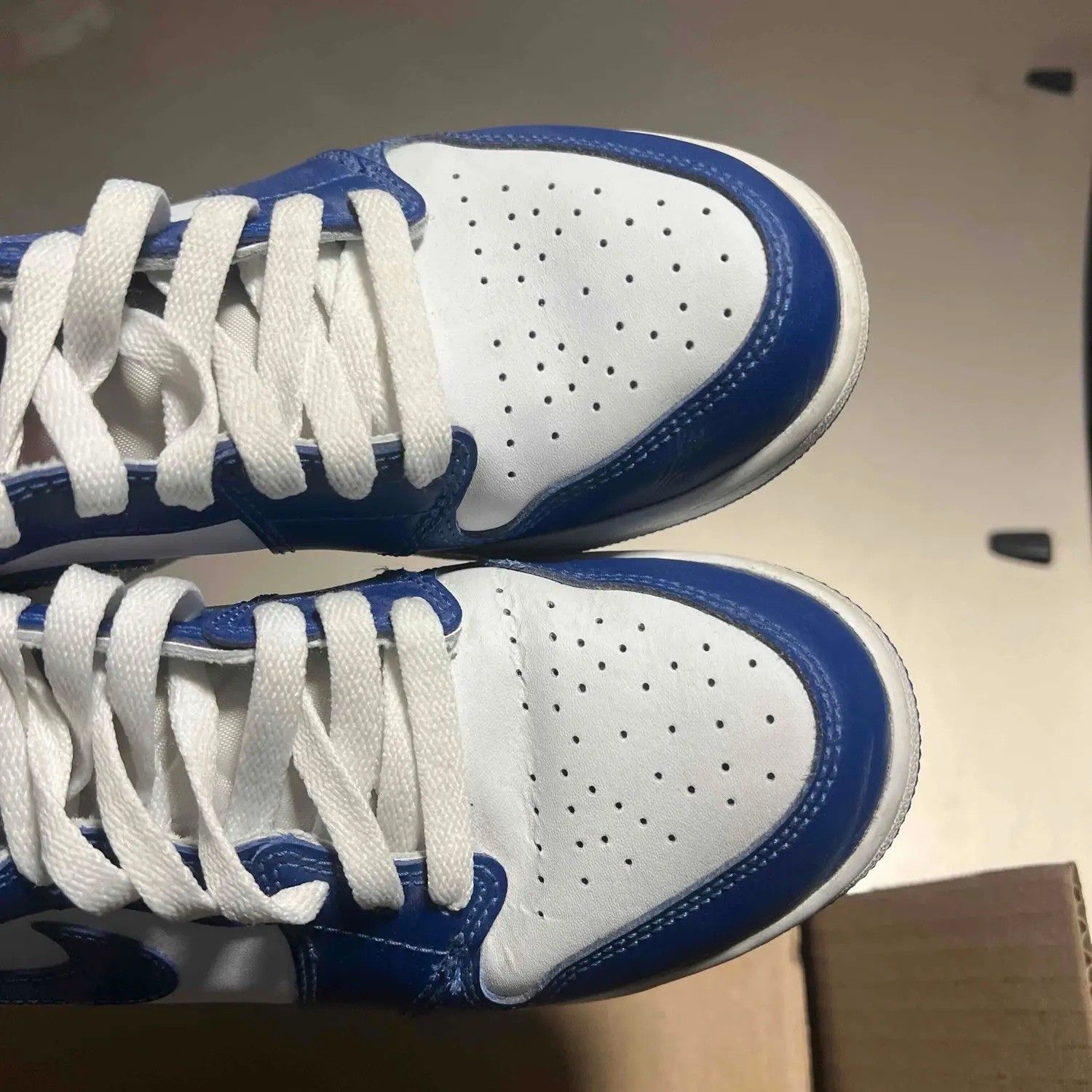 Jordan Brand Jordan 1 High Storm Blue 575441127 Gs Size 6.5y 8 Women No B Size US 8 / IT 38 - 9 Thumbnail