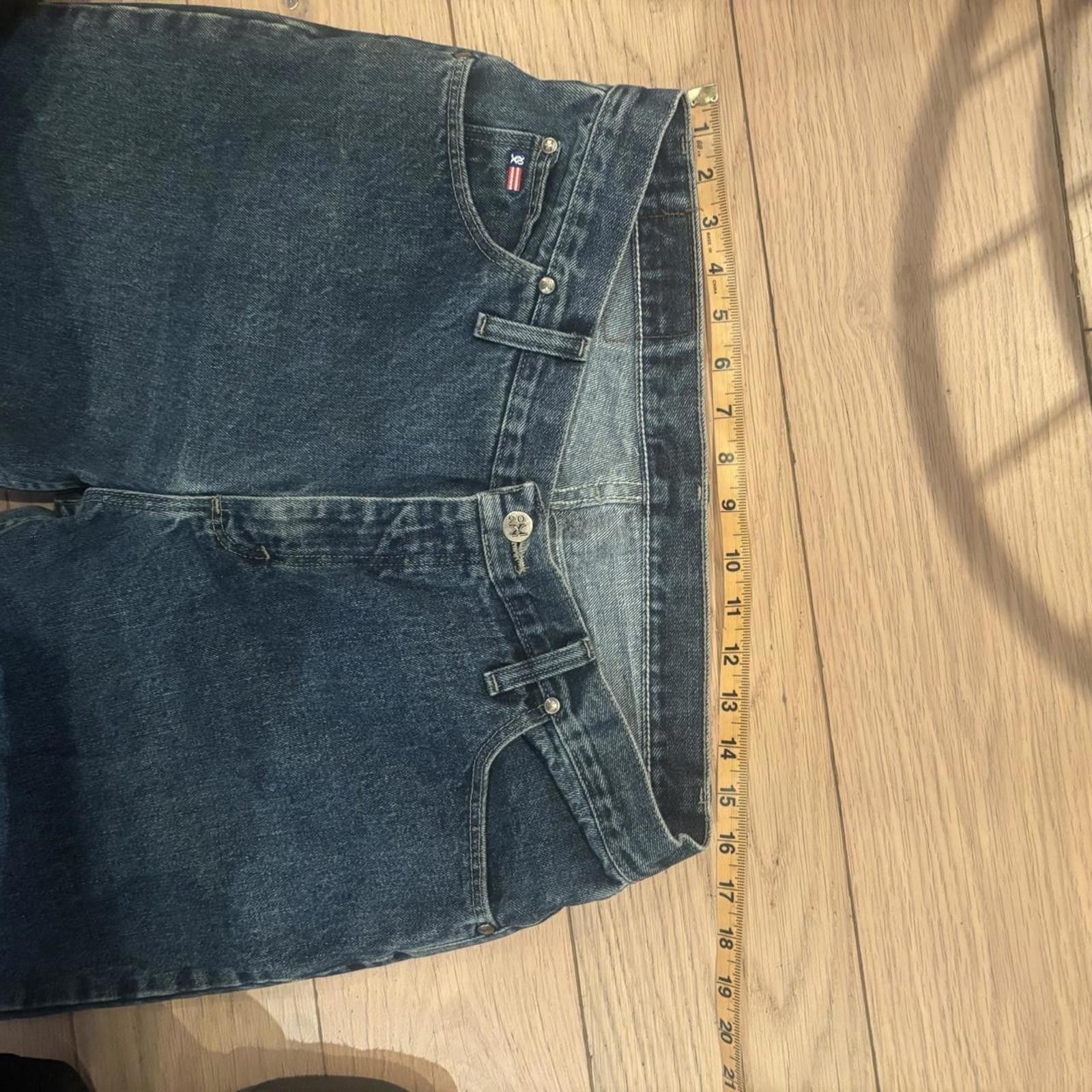 Wrangler Wrangler Dark Wash Jeans Size US 32 / EU 48 - 6 Thumbnail
