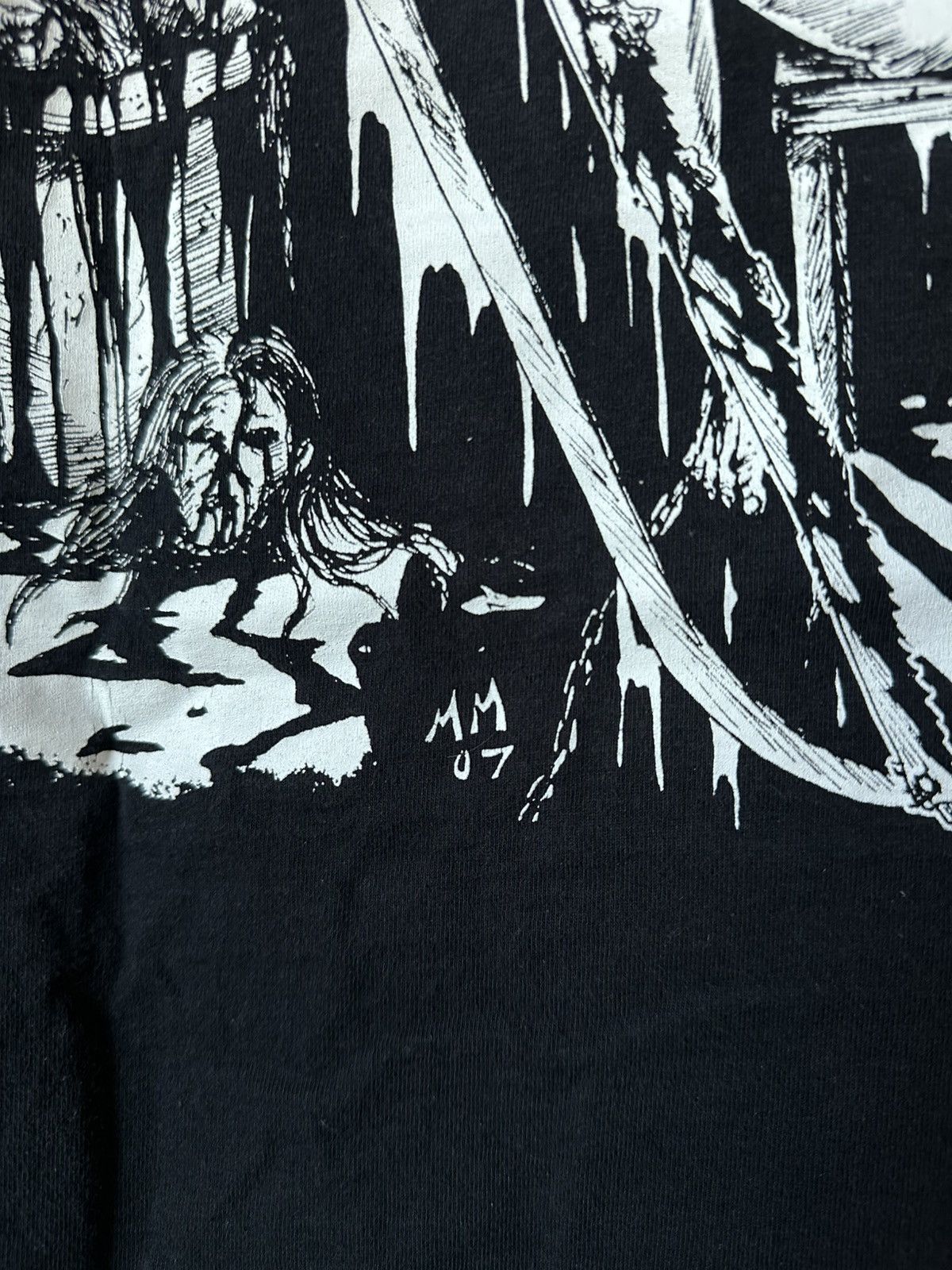 Band Tees Devourment Butchering Europe 2007 vintage rare t-shirt Size US L / EU 52-54 / 3 - 5 Thumbnail