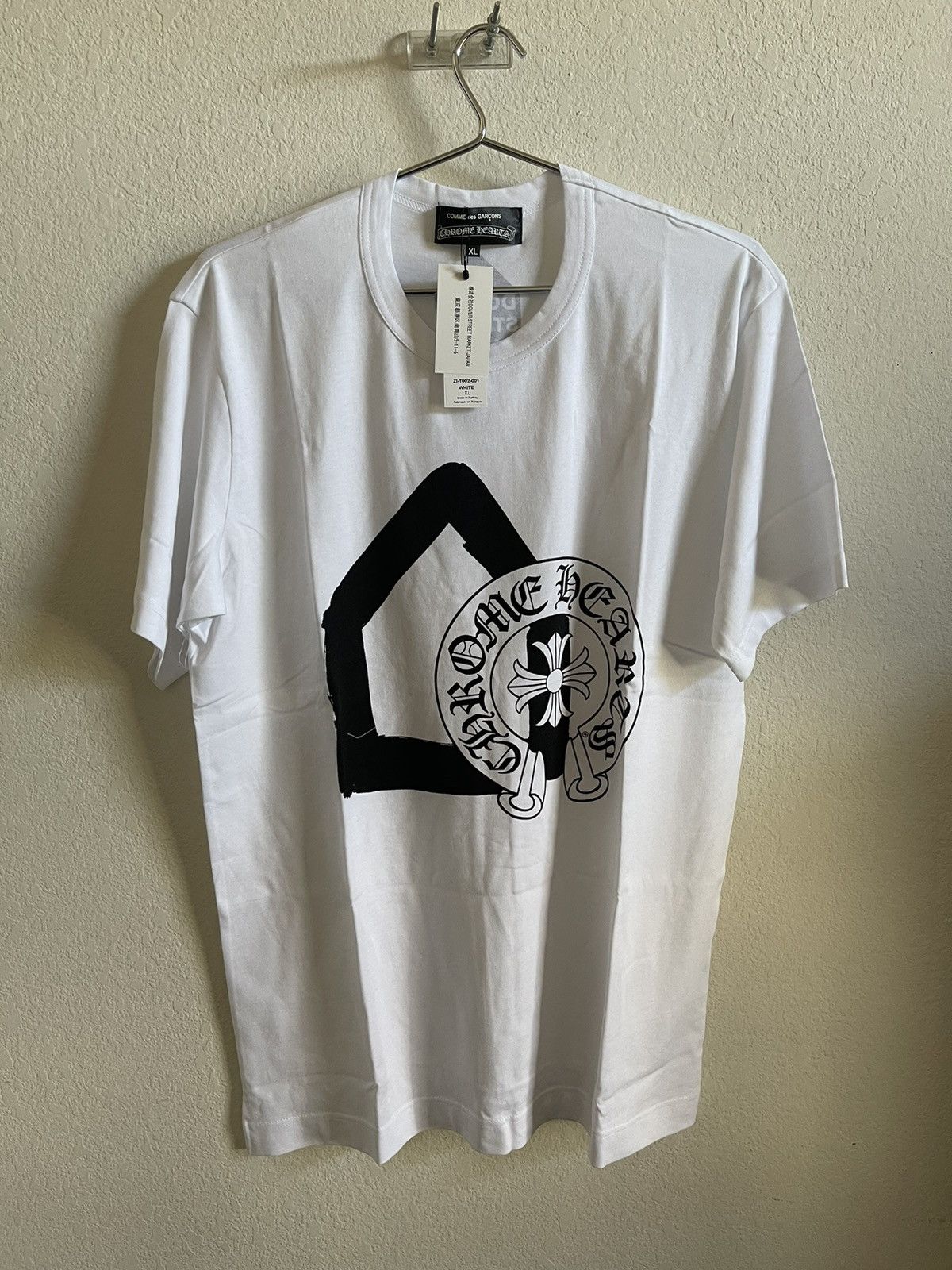 Chrome Hearts x DSM Ginza Horseshoe Logo Tee Black