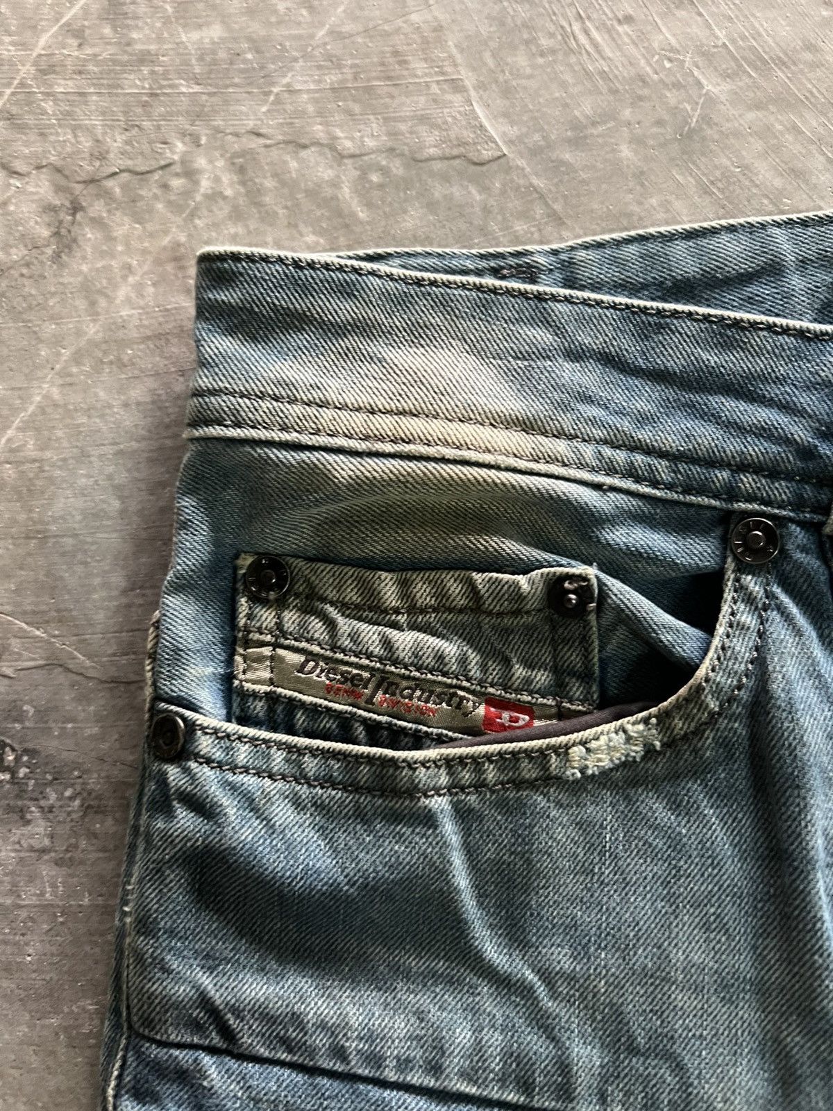 Diesel Diesel industries patchwork rusty stain dirty style jeans Size US 30 / EU 46 - 12 Thumbnail