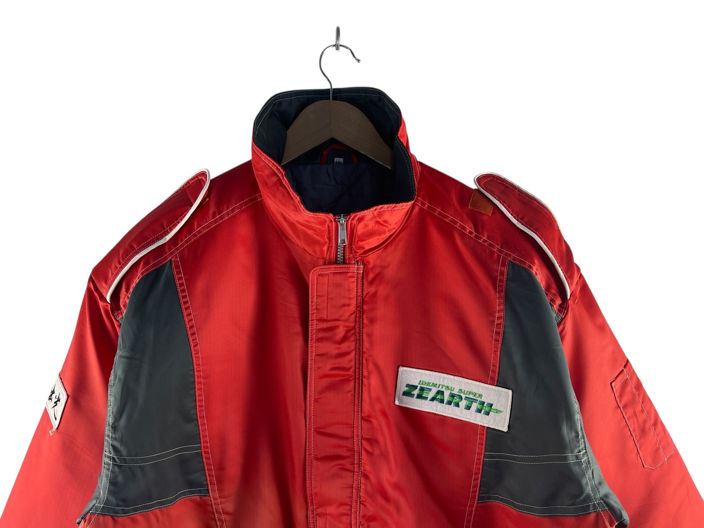 Japanese Brand Vintage Idemitsu Super Zearth Racing Jacket Size US L / EU 52-54 / 3 - 8 Thumbnail