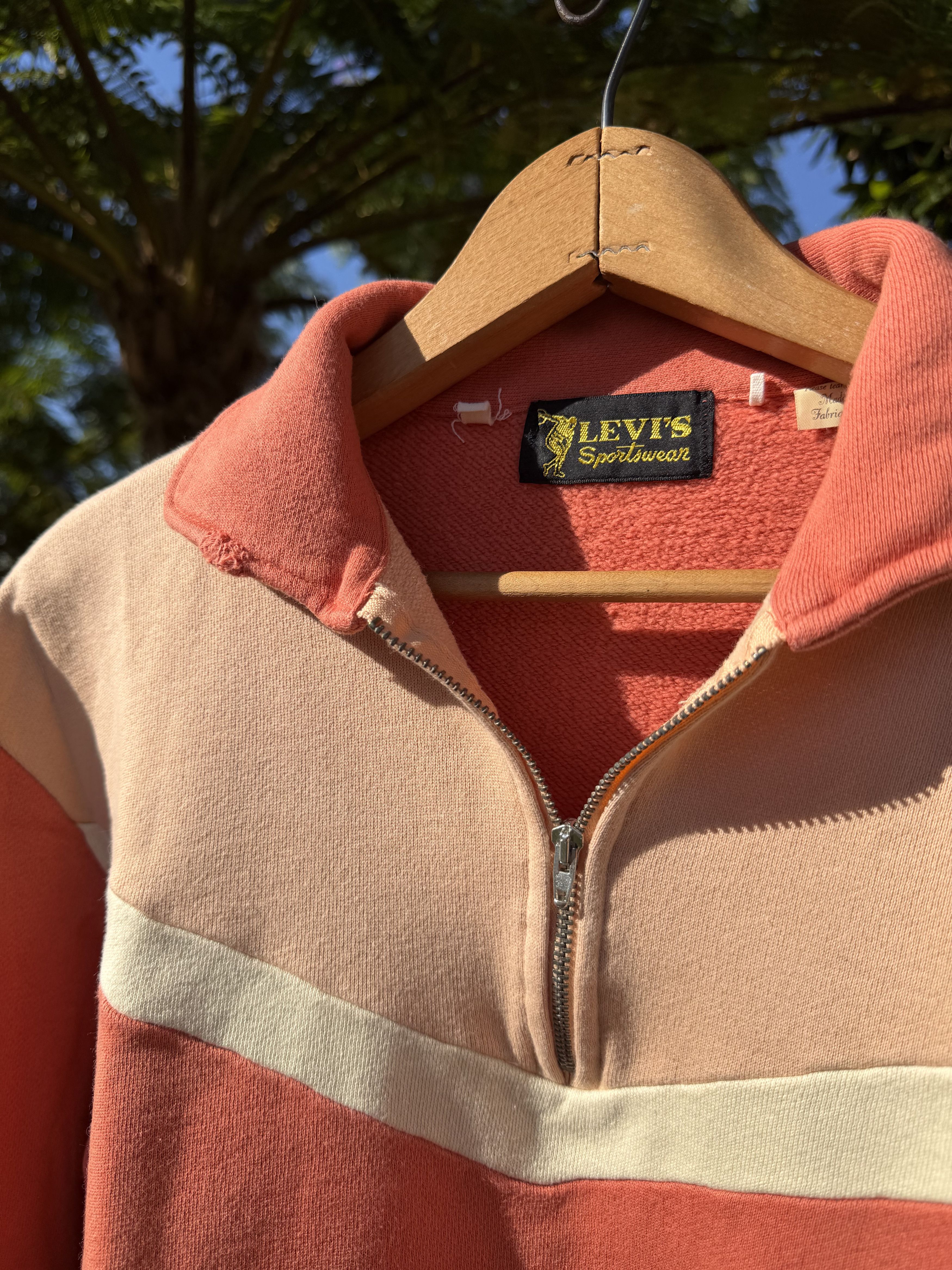 Levi's Vintage Clothing Levi's Vintage Clothing LVC Sportswear RARE SAMPLE M 3/4 Zip Size US M / EU 48-50 / 2 - 2 Thumbnail