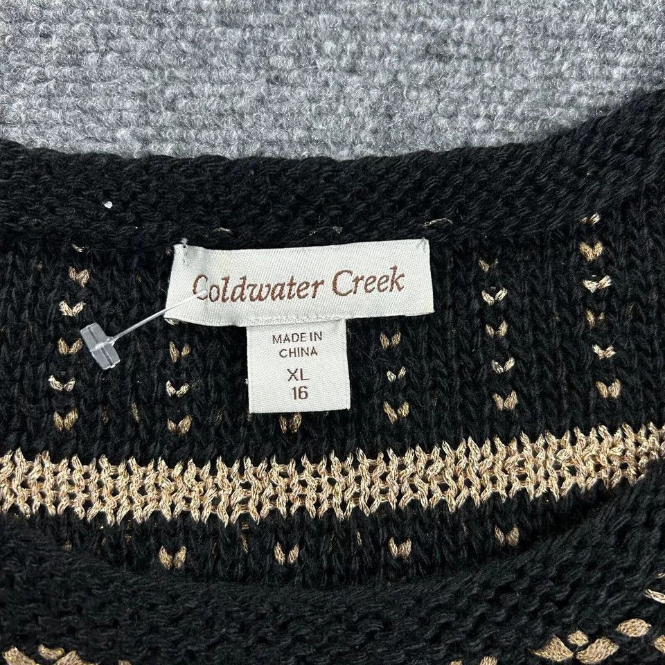 Coldwater Creek Coldwater Creek Sweater Womens XL Knit Acrylic Wool Alpaca Size XL / US 12-14 / IT 48-50 - 4 Thumbnail