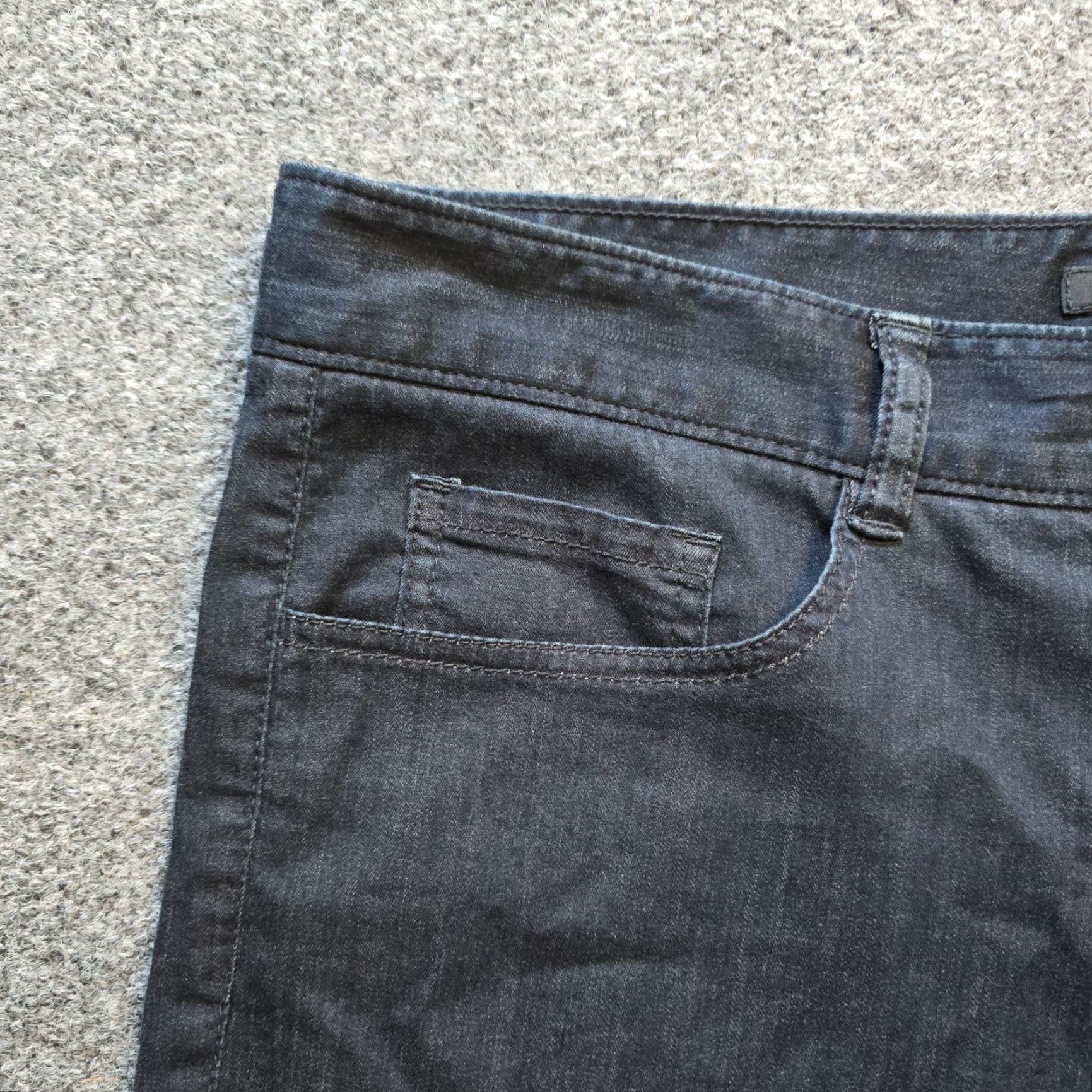 Theory Theory Jeans Women Size 12 Blue Dark Wash Skinny Business Casual Capsule Minimal Jeans Size 34" / US 12 / IT 48 - 3 Thumbnail