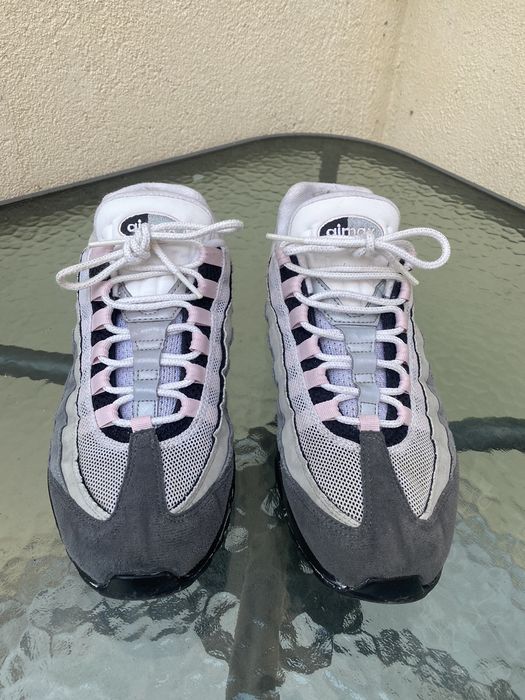 Nike Nike Air Max 95 Gunsmoke Pink Foam | Grailed