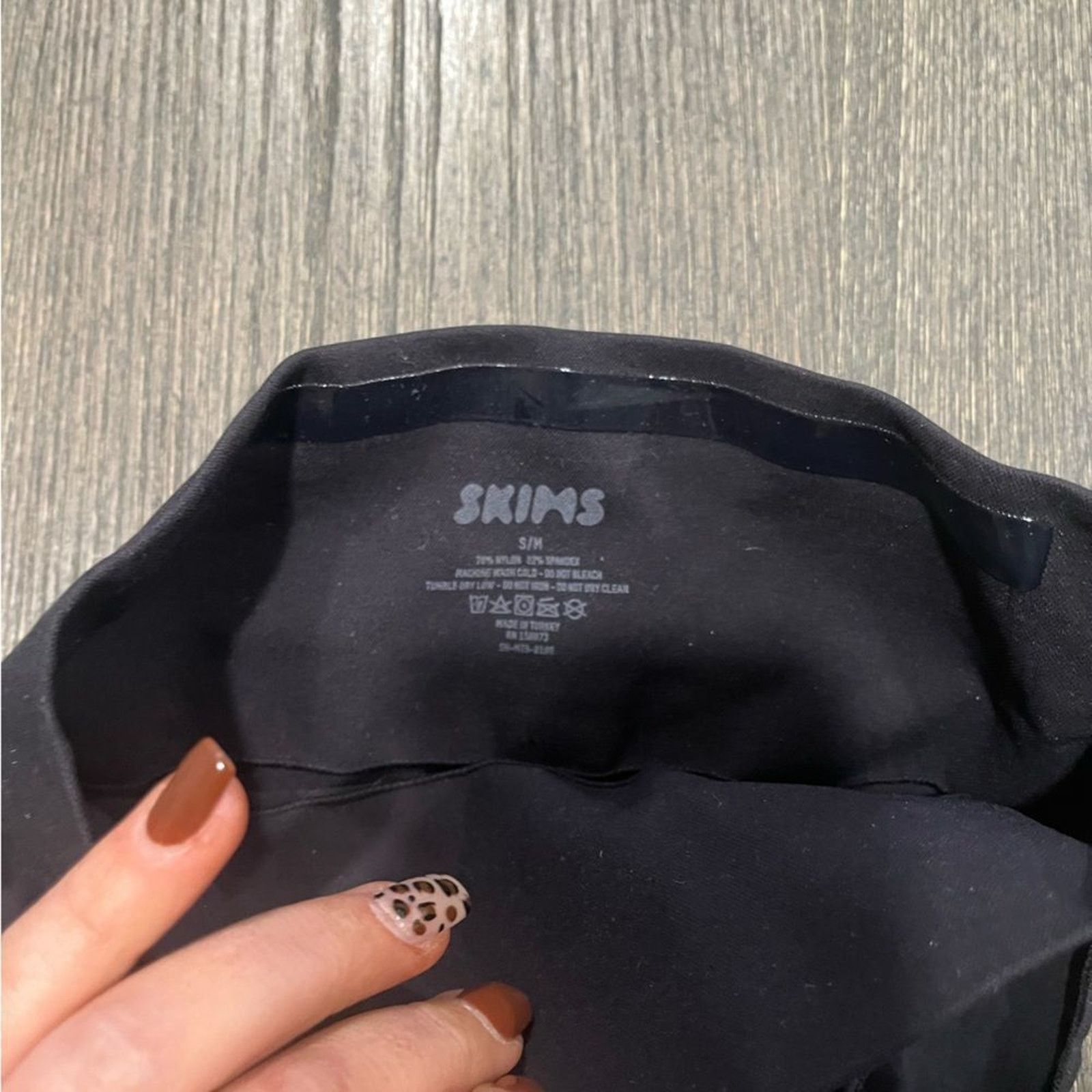 SKIMS NWOT Skims Core Control Brief Onyx - Size S/M Size ONE SIZE - 2 Thumbnail