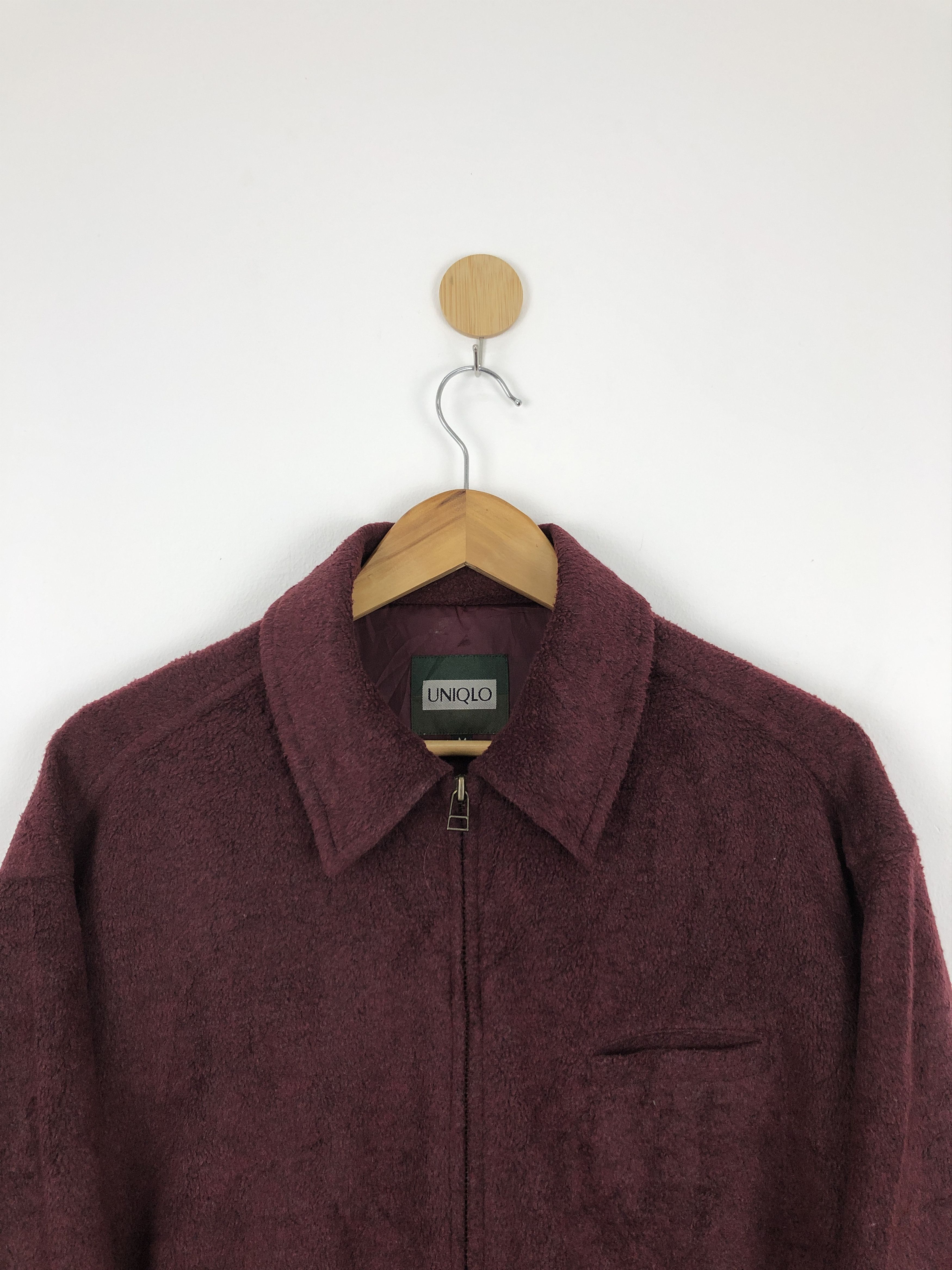 Uniqlo Vintage Uniqlo Green Tag Zipper Ups Fleece Jacket JA0034 Size US M / EU 48-50 / 2 - 2 Thumbnail