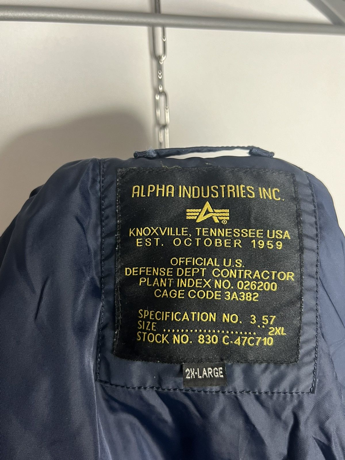 Alpha Industries ✈️ Vintage Alpha Industries MA-1 Flyer Bomber Jacket✈️ Size US XXL / EU 58 / 5 - 19 Thumbnail