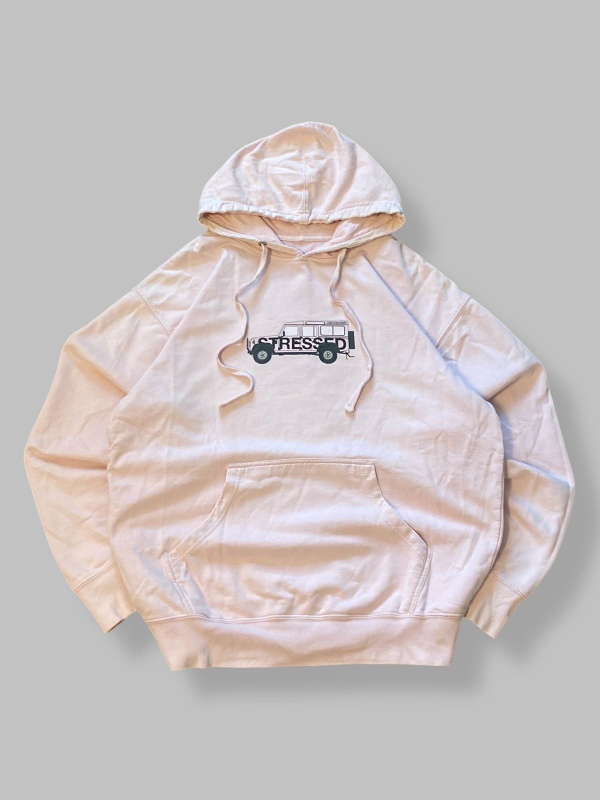 Anti Social Social Club 🔥 ASSC STRESSED HOODIE LAND ROVER DRIP REAL INTROVERT ENERGY Size US L / EU 52-54 / 3 - 1 Thumbnail