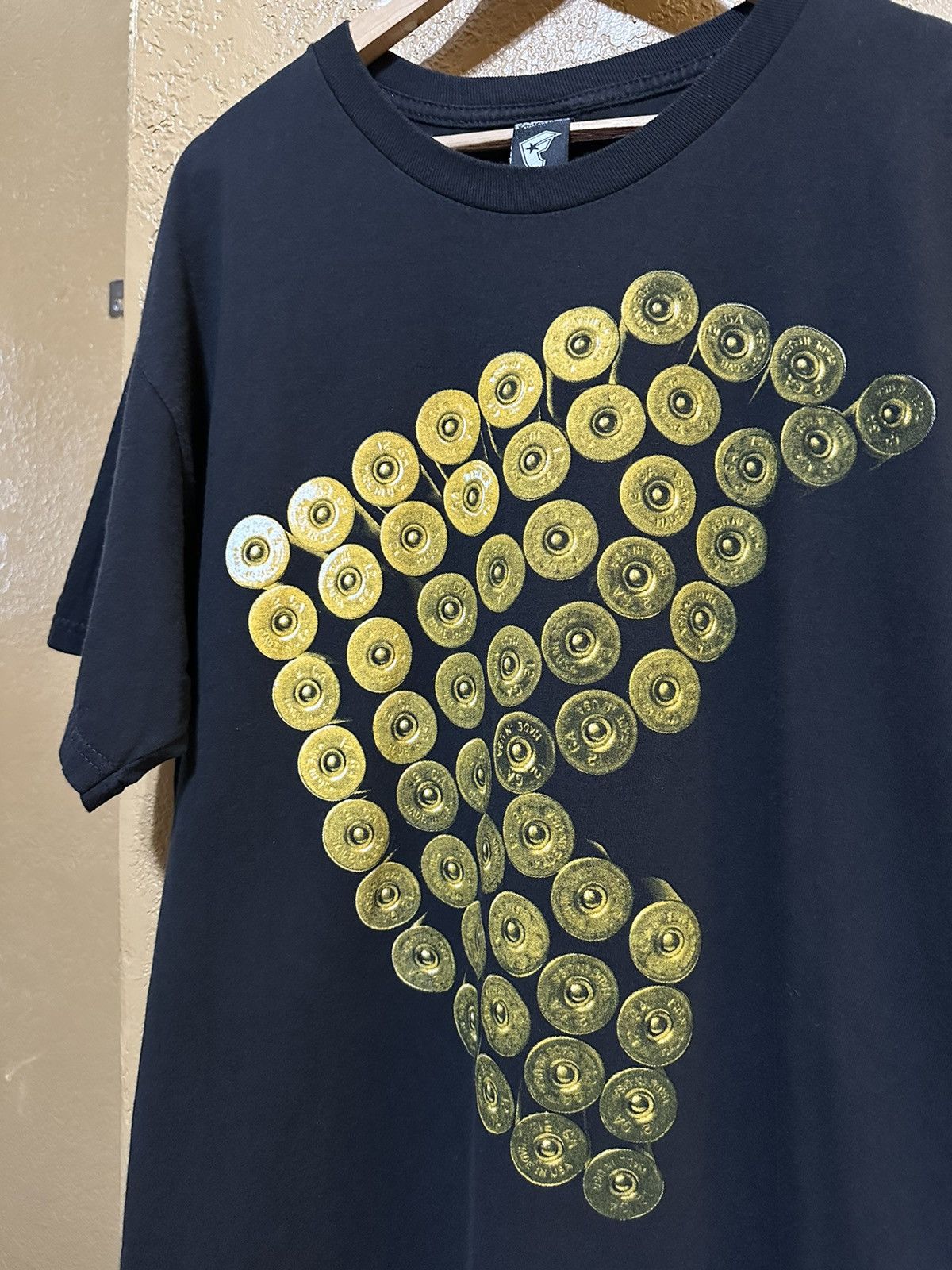 Famous Stars And Straps Crazy Y2K Famous Stars And Straps Bullets T Shirt Size US XL / EU 56 / 4 - 2 Thumbnail
