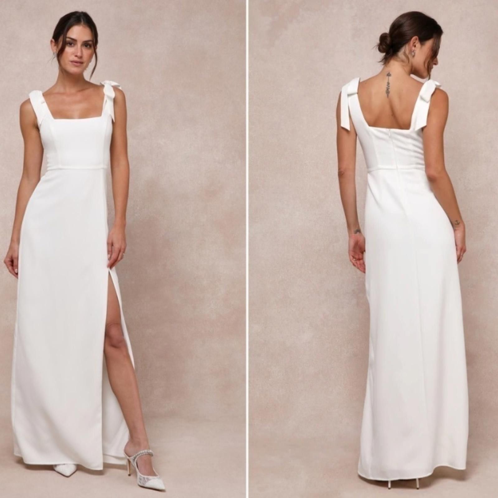 Lulus LULU's Bridal Wedding Shower Rehearsal Reception Chic Maxi Size XS / US 0-2 / IT 36-38 - 1 Thumbnail