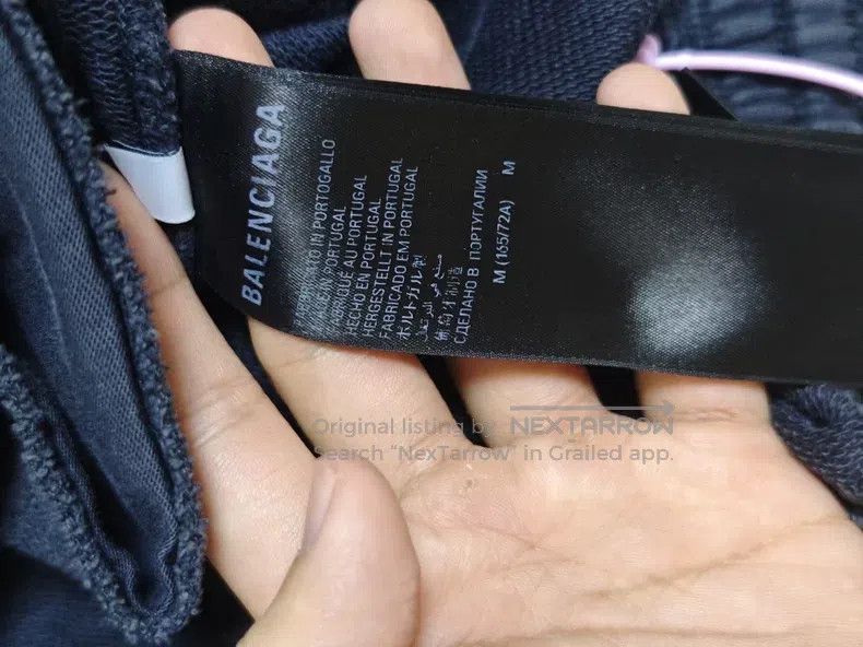 Balenciaga Balenciaga size M Disaster Pattern Flame Printed Elastic W Size US 27 - 4 Thumbnail