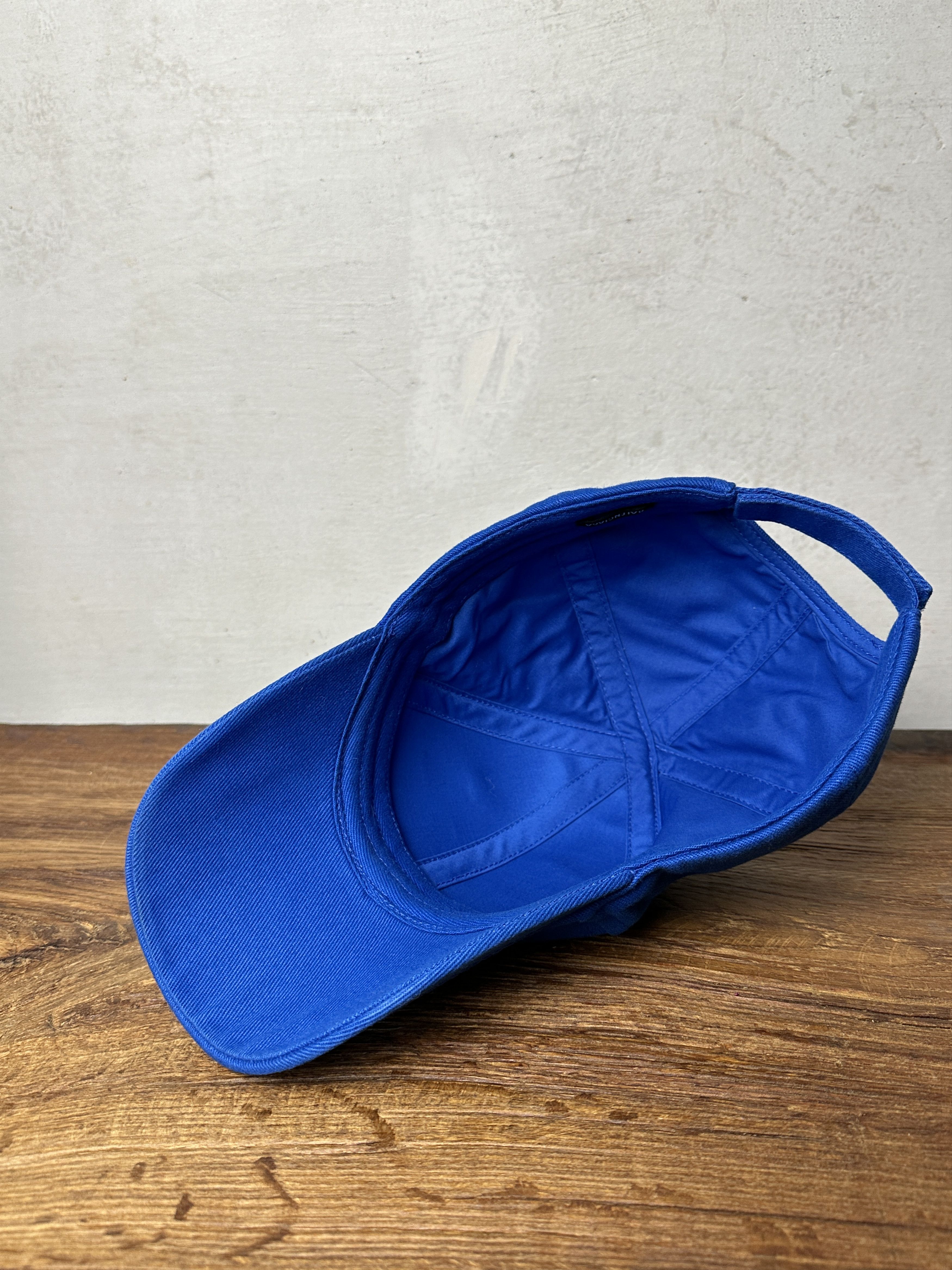 Balenciaga Balenciaga Embroidered Blue Logo Cap Size ONE SIZE - 10 Thumbnail