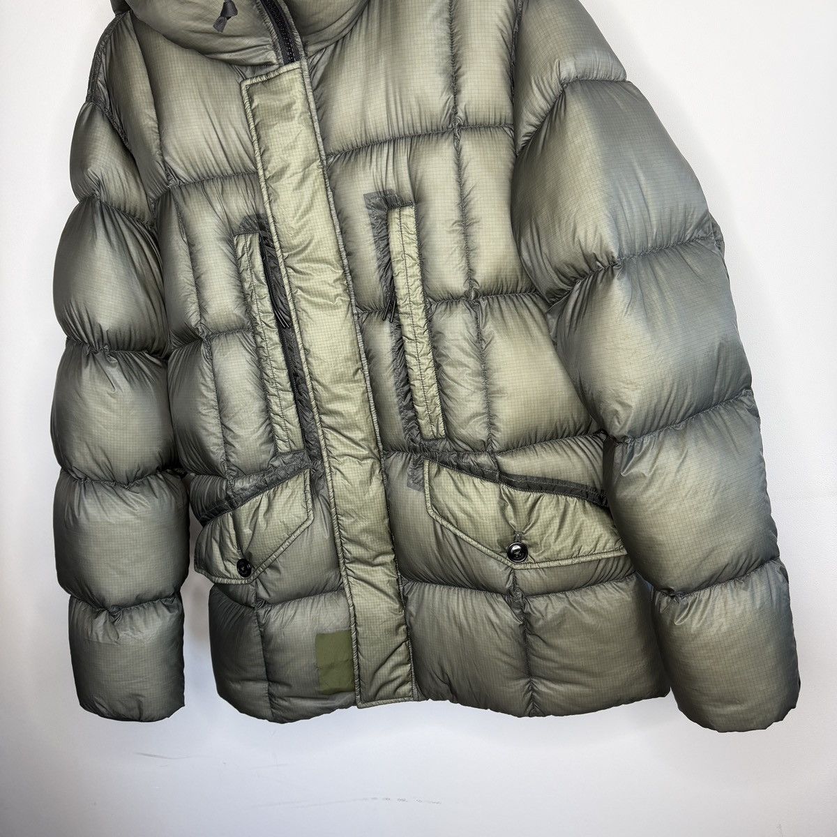 C.P. Company Cp Company DD Shell Down Puffer Google Jacket Khaki Green Size US M / EU 48-50 / 2 - 5 Thumbnail
