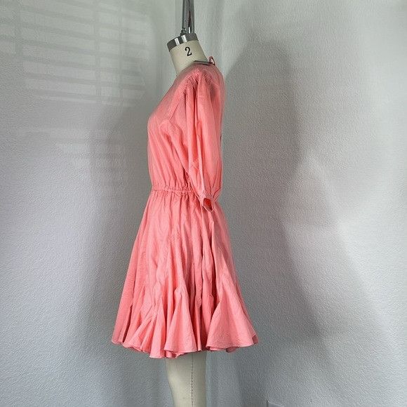 RHODE RHODE Molly Open Back Mini Pouf Sleeve Flared Trumpet Skirt Size S / US 4 / IT 40 - 5 Thumbnail