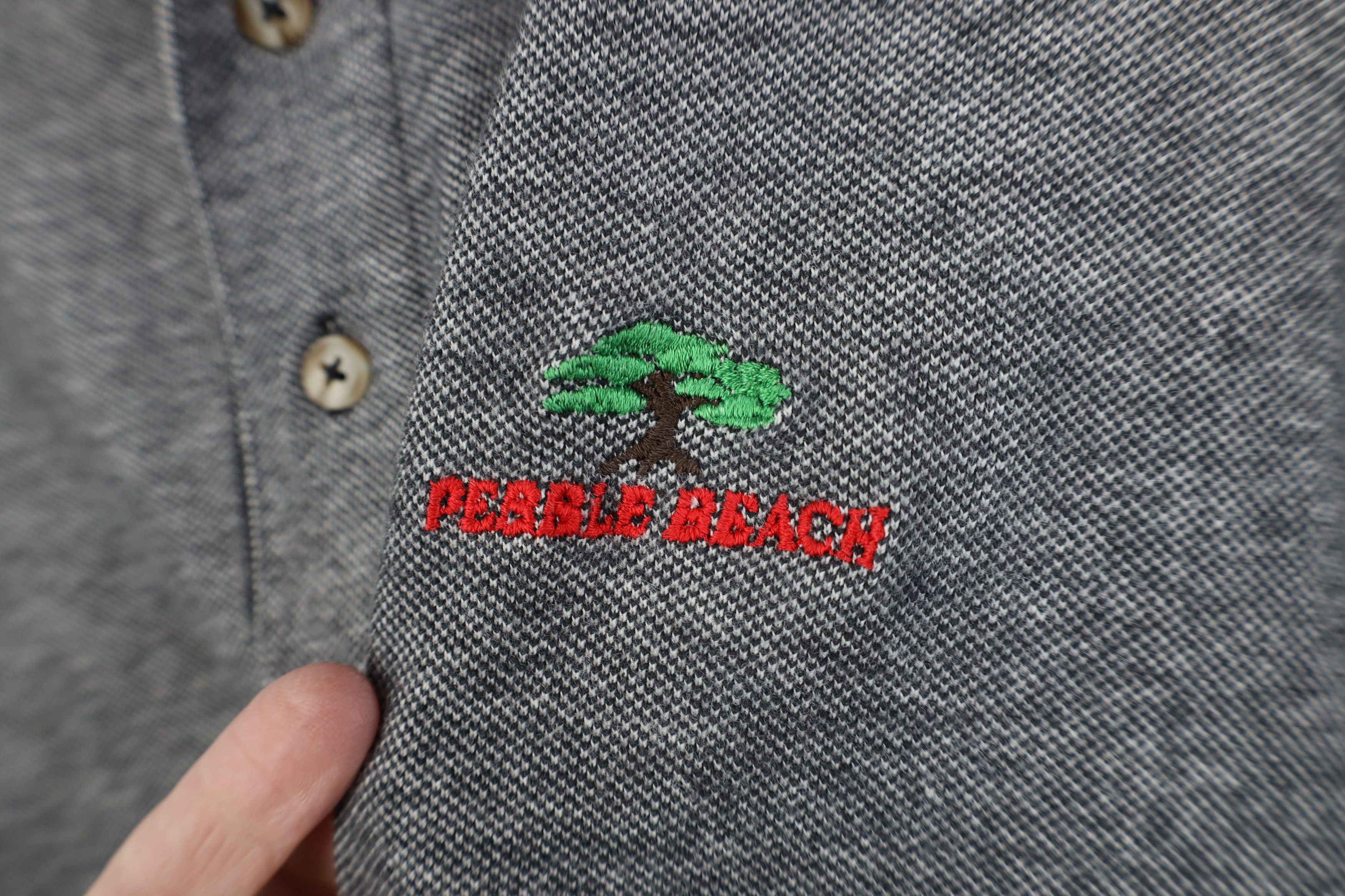 Vintage Vintage 90s Spell Pebble Beach Golf Course Polo Shirt USA Size US XL / EU 56 / 4 - 4 Thumbnail