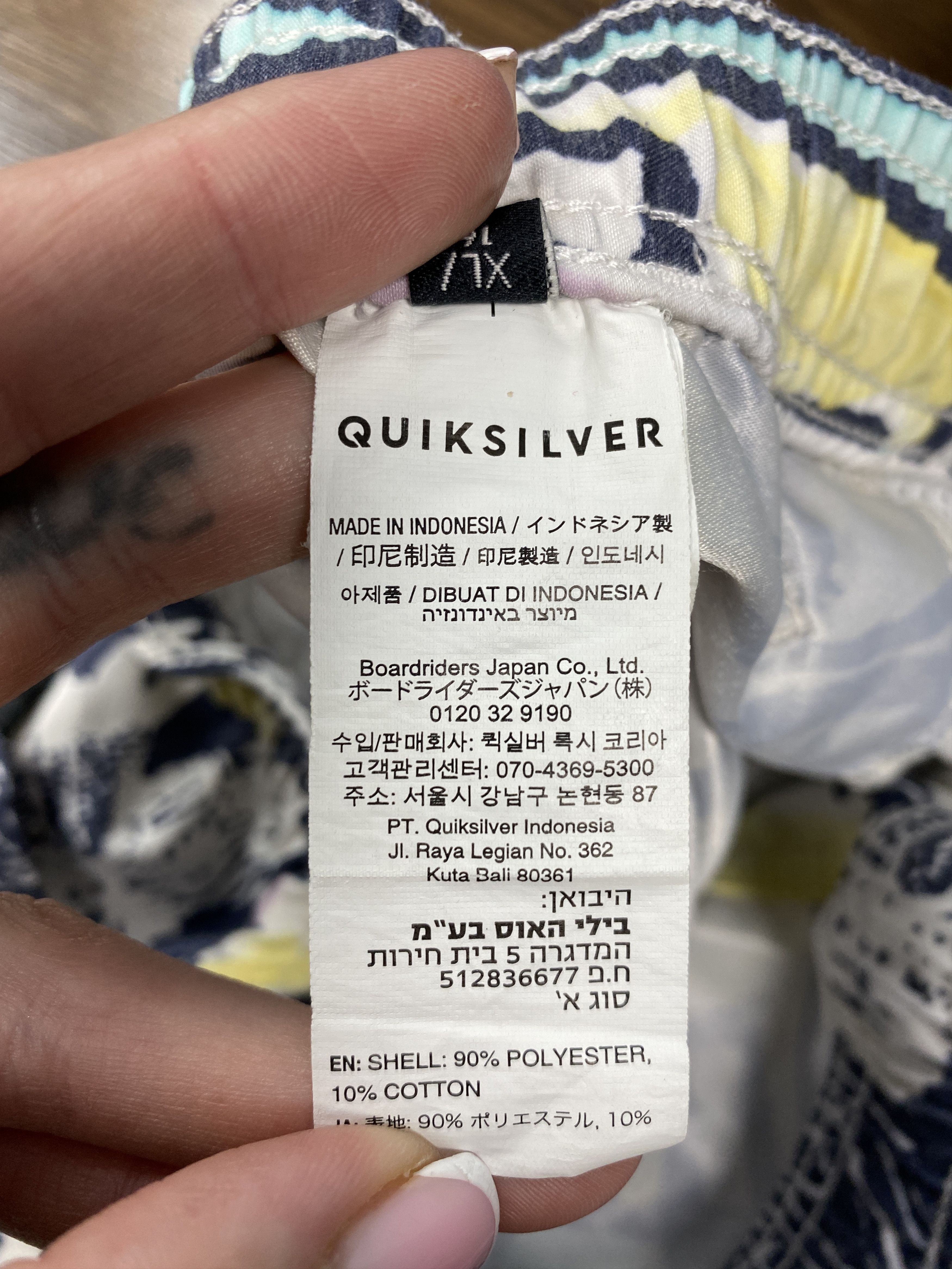 Quiksilver Quiksilver Vintage Surf Swimming Shorts Size US 34 / EU 50 - 7 Thumbnail