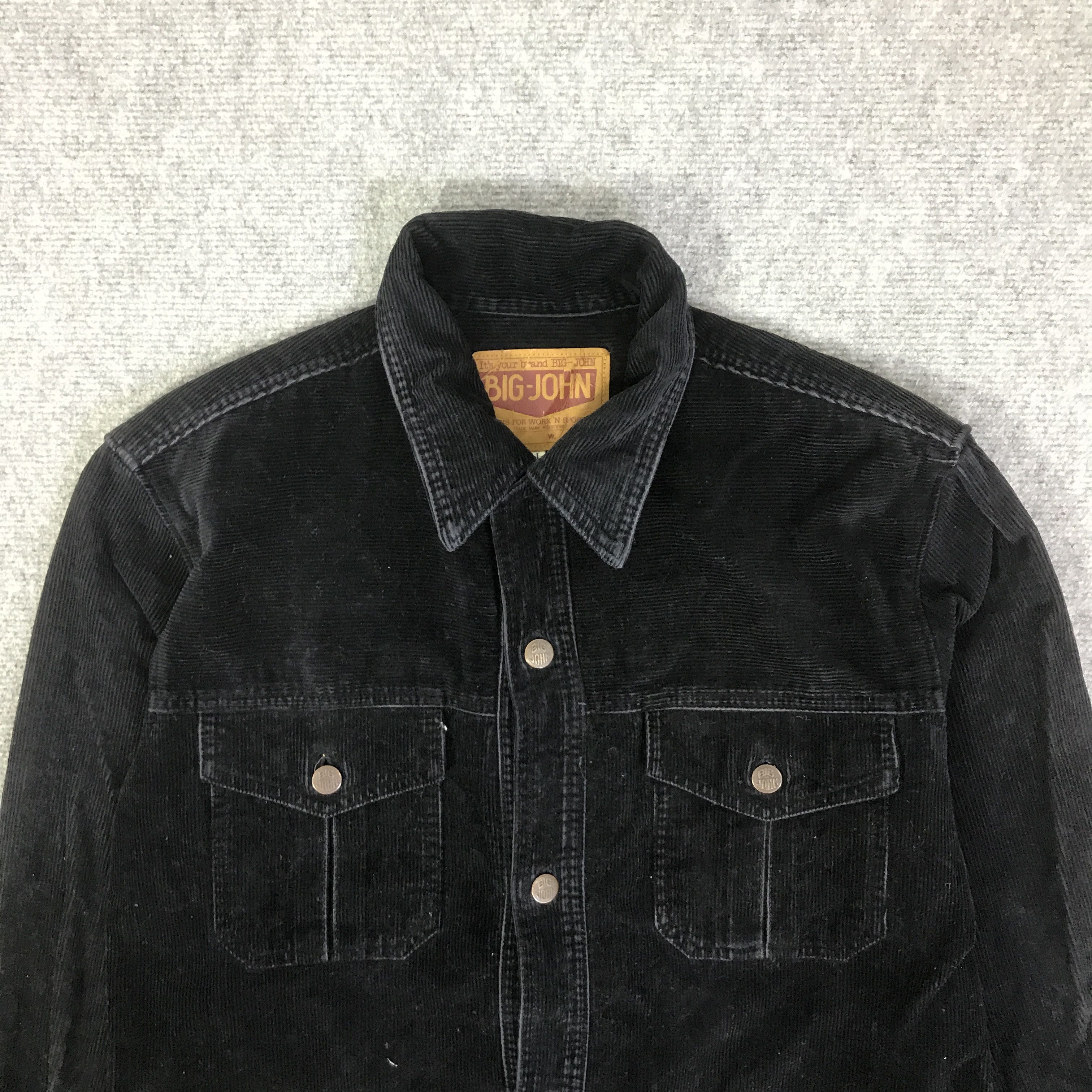Big John BIG JOHN CORDURY BLACK JACKET K70B22 Size US L / EU 52-54 / 3 - 2 Thumbnail