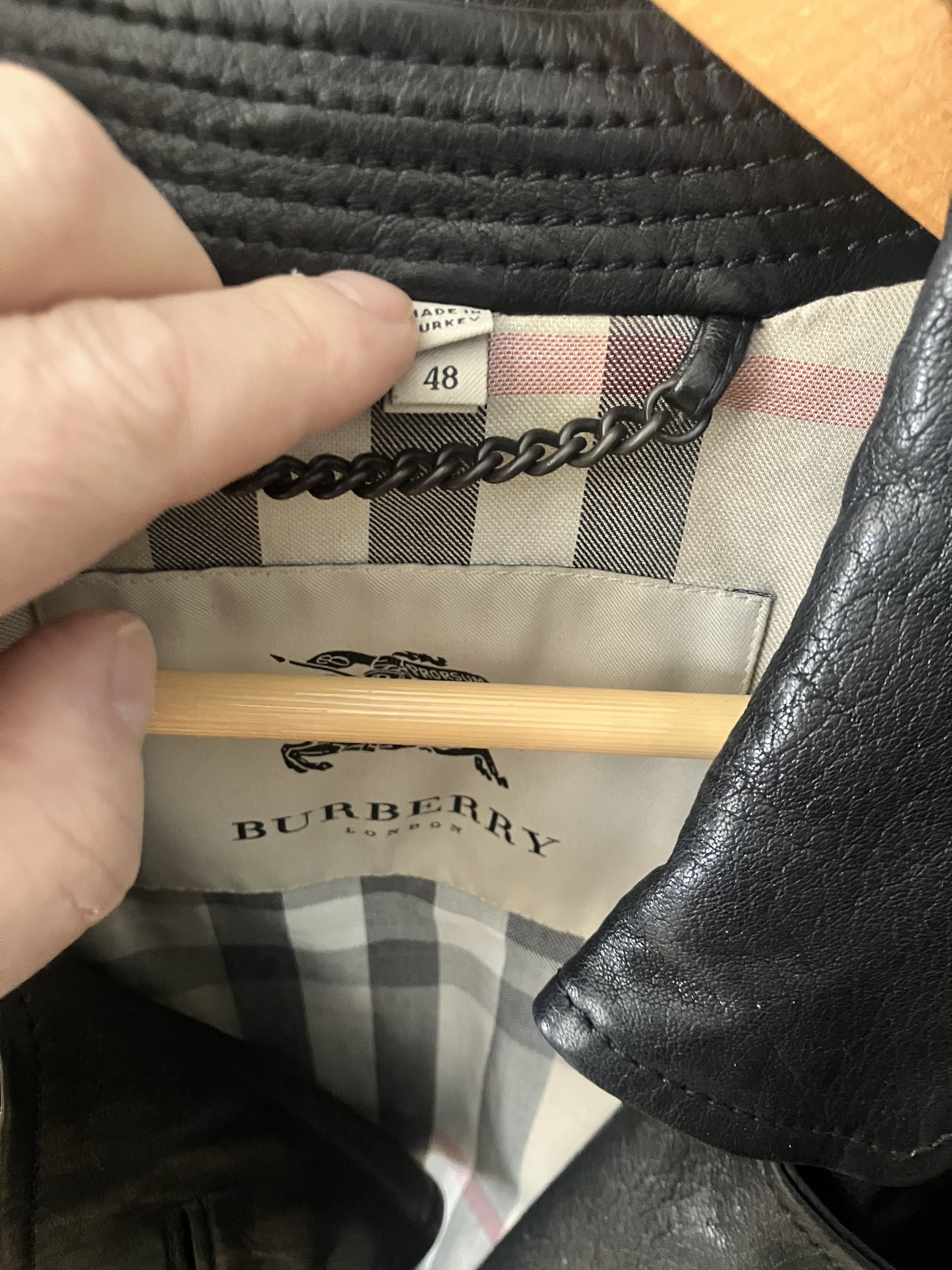 Burberry Burberry Leather Teench Coat Mid Length Size US M / EU 48-50 / 2 - 4 Thumbnail