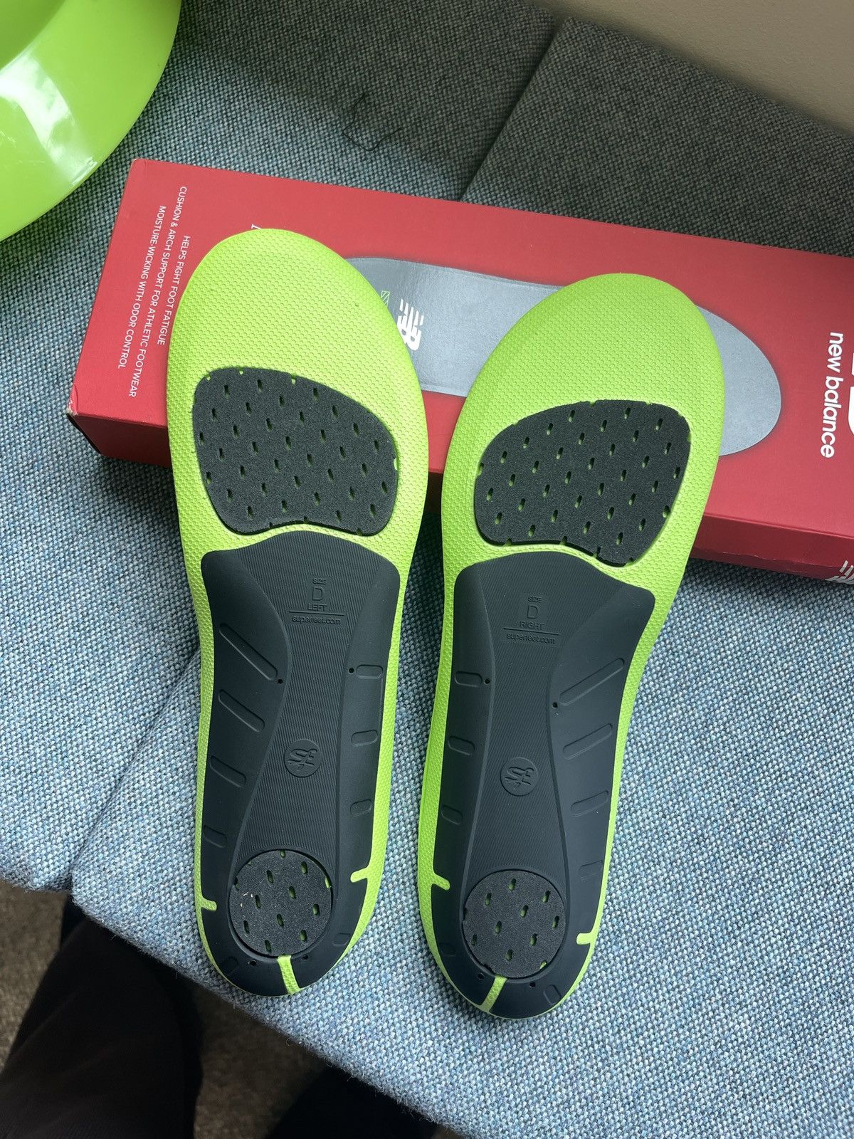 New Balance Men's (7.5-9)/ Women's (8.5-10) New Balance Running Cushion Size ONE SIZE - 4 Thumbnail