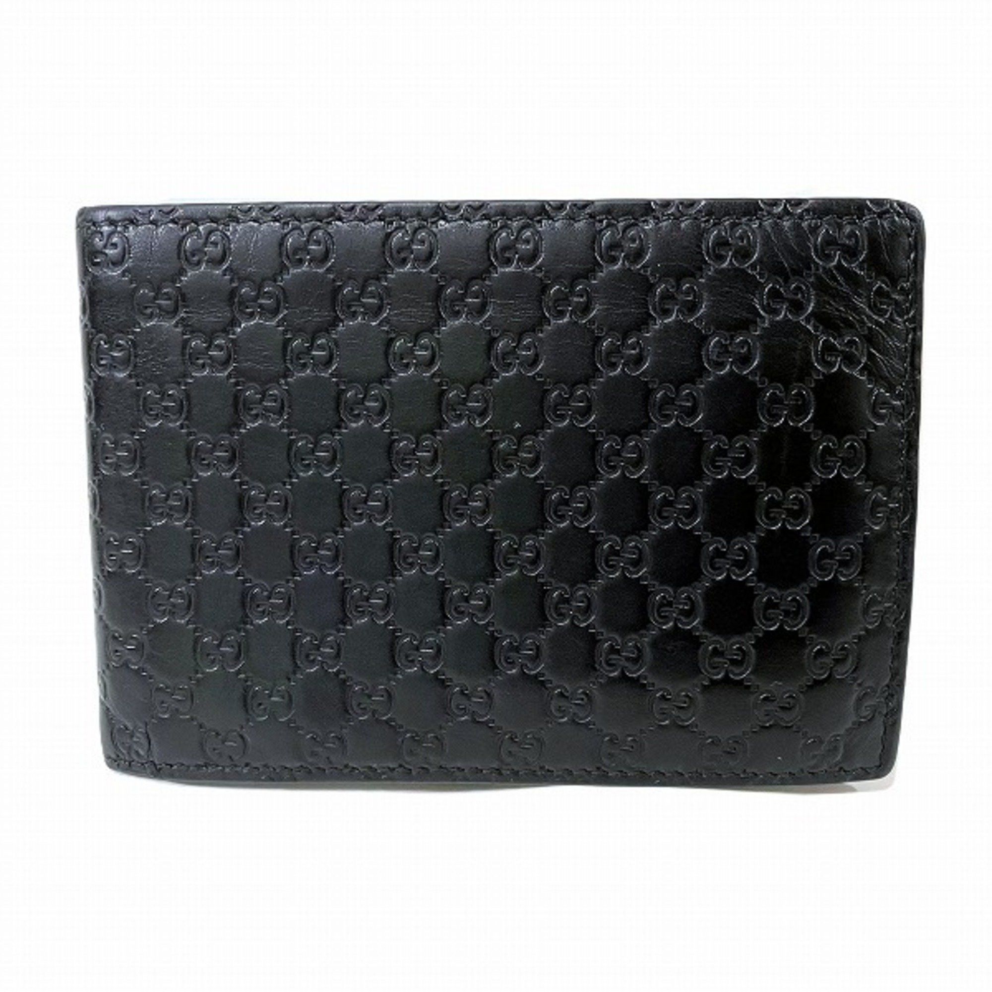 Gucci GUCCI Micro Guccissima 292534 Bi-fold Wallet for Men Size ONE SIZE - 1 Thumbnail