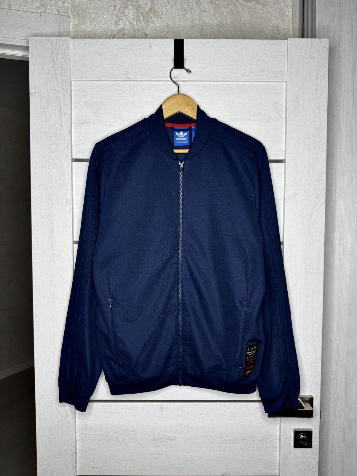 Adidas Adidas Originals Japan Pack Track Jacket Navy Seigaiha Rare Size US L / EU 52-54 / 3 - 1 Thumbnail