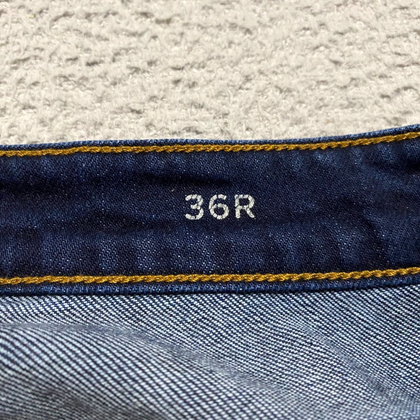Rodd & Gunn Rodd & Gunn Jeans Mens Regular Straight 36 Blue Denim Dark Wash Mid Rise Casual Pants Size US 36 / EU 52 - 4 Thumbnail