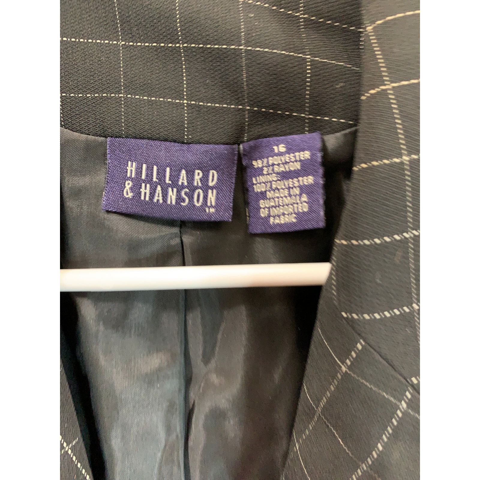 Other Hillard & Hanson Suits Womens Size 16 Black Size XL / US 12-14 / IT 48-50 - 3 Thumbnail