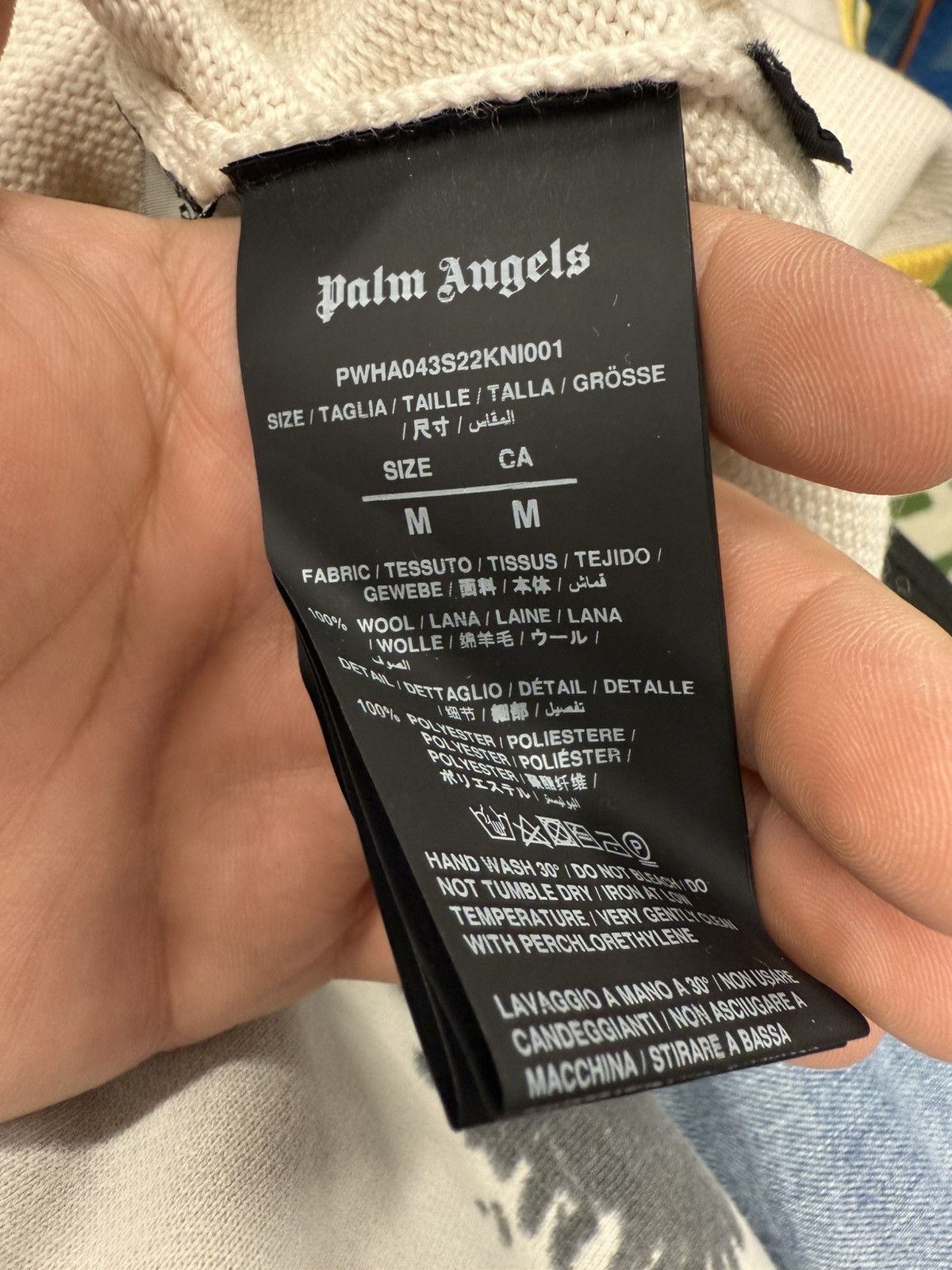 Palm Angels Palm Angels Wool Dog Vest - Size M Size US M / EU 48-50 / 2 - 5 Thumbnail