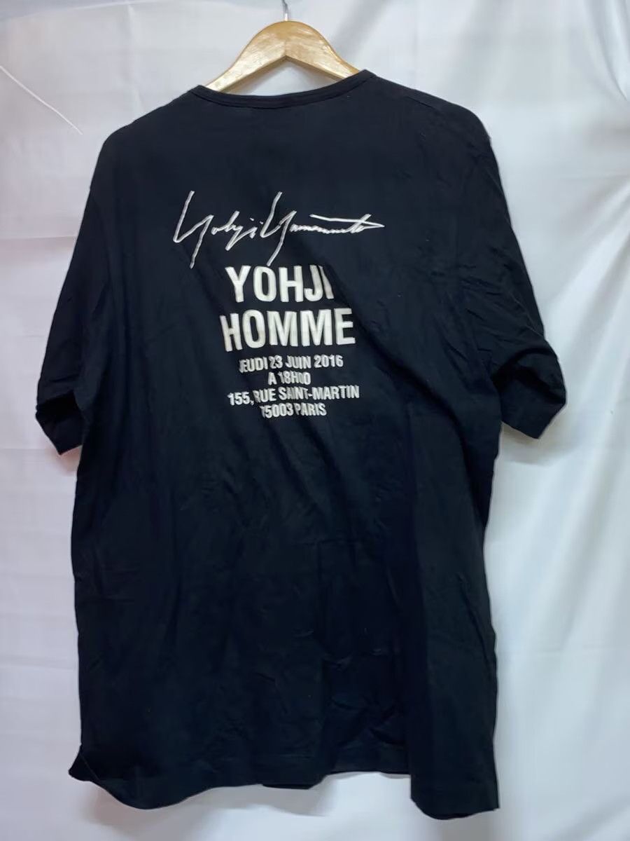 Yohji Yamamoto yohji yamamoto POUR HOMME Cotton/BLK Cut and sew Size US L / EU 52-54 / 3 - 2 Thumbnail