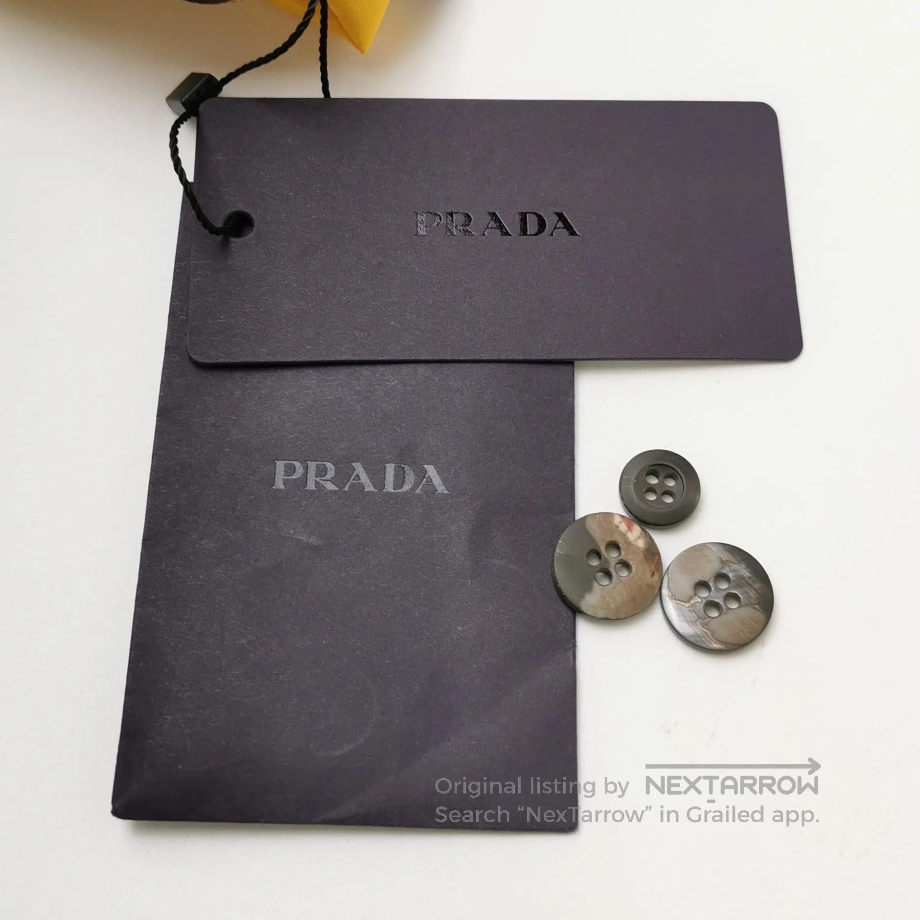 Prada Silk Color Block Stripe Collared Shirt M.