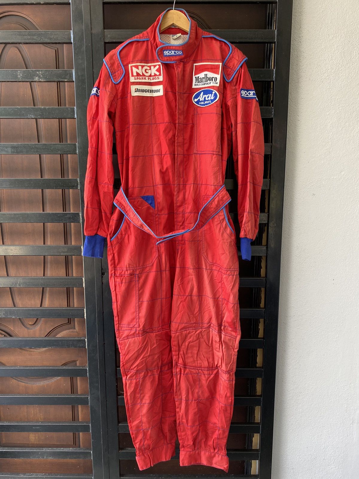 Vintage Vintage Sparco ‘Not For Race’ Coverall Size US M / EU 48-50 / 2 - 1 Thumbnail
