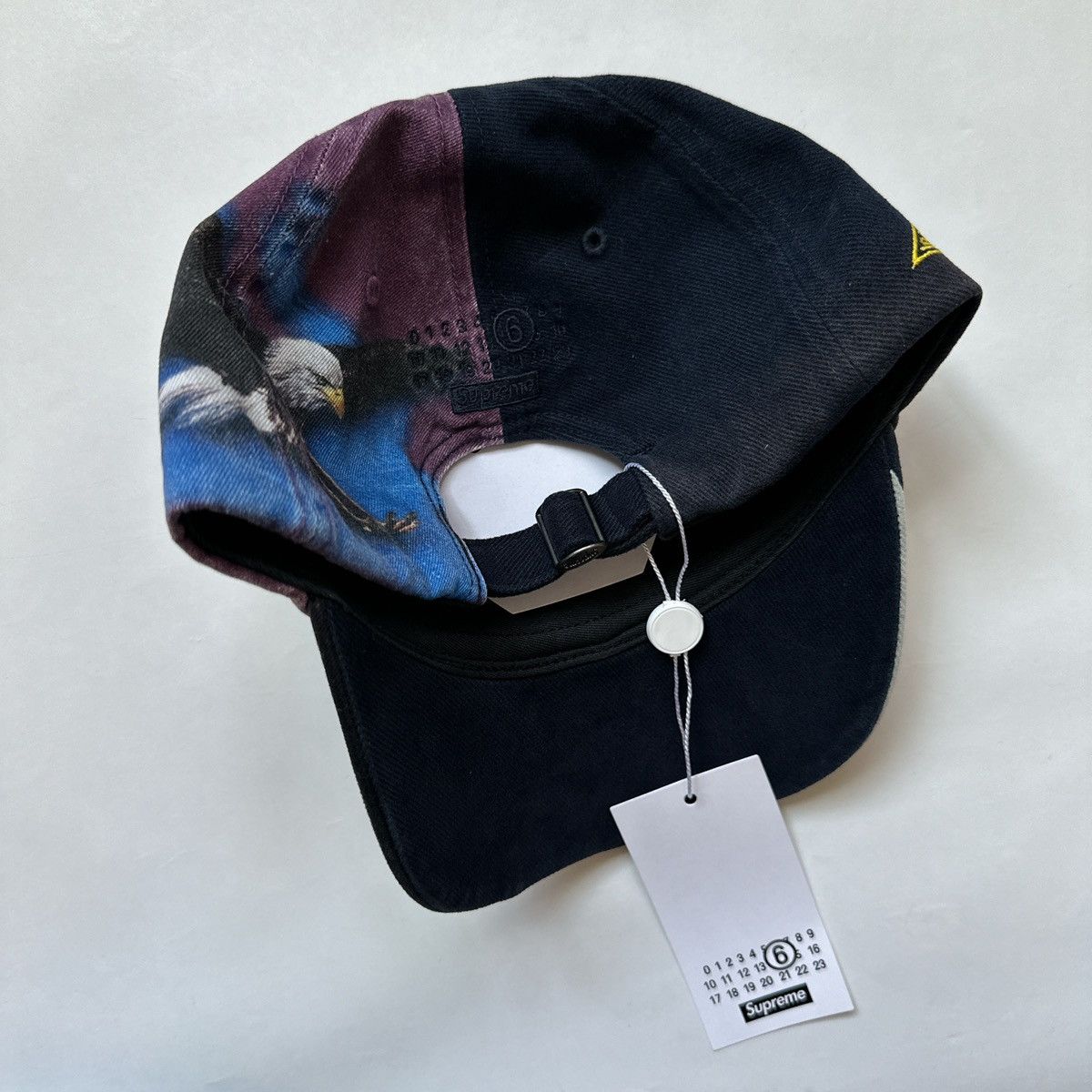 Maison Margiela × Supreme Supreme (x) MM6 Split 6 panel hat strapback cap SS26 Size ONE SIZE - 4 Thumbnail