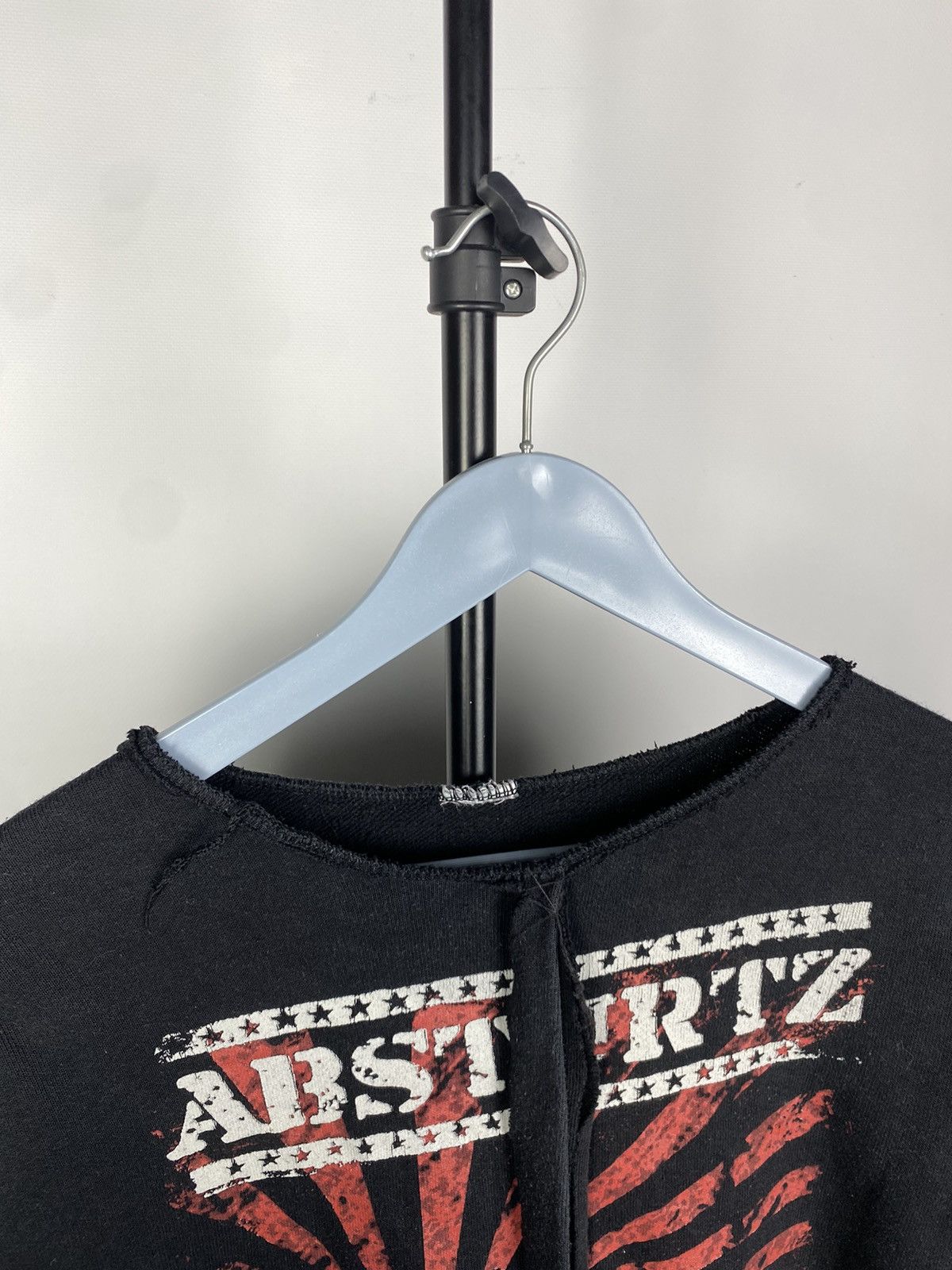 Band Tees × Vintage Vintage 00s Punk ABSTURTZ - Alles Wird Gut Band Faded Black Size US M / EU 48-50 / 2 - 4 Thumbnail