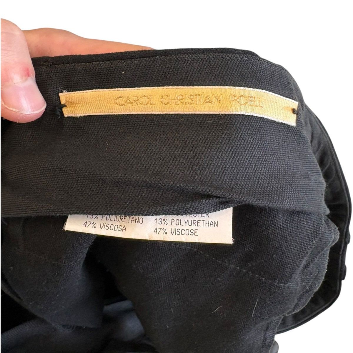 Carol Christian Poell Carol Christian Poell AW96 Hidden Pocket Trousers Size US 31 - 3 Thumbnail