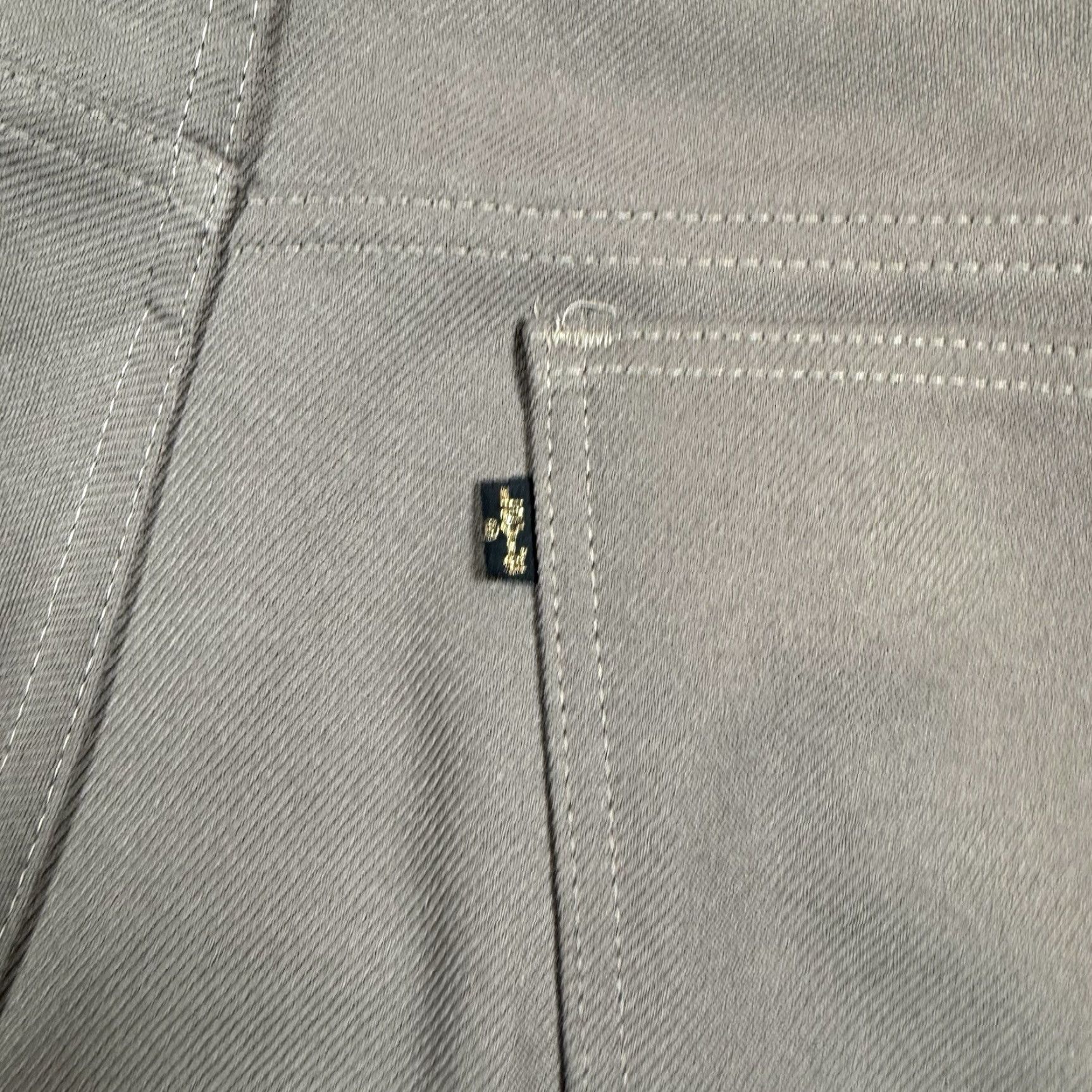 Levi's VINTAGE Levi’s Pants Chino 34/29 USA Made Black Tab Polyester Zip Gray Mens 34 Regular Inseam 29 USA Size US 34 / EU 50 - 7 Thumbnail
